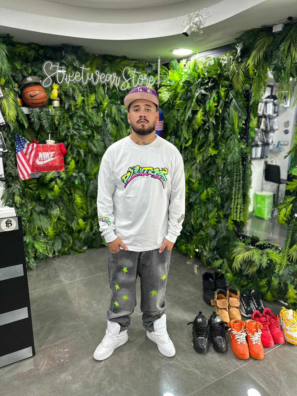 Shirt LongSlive White Pluto