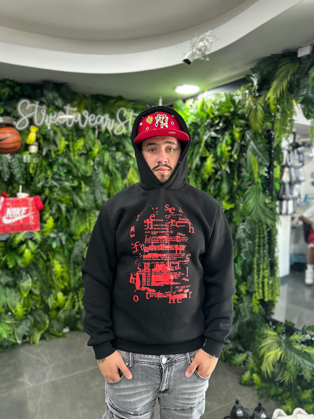 Felpa Algoritmo Black