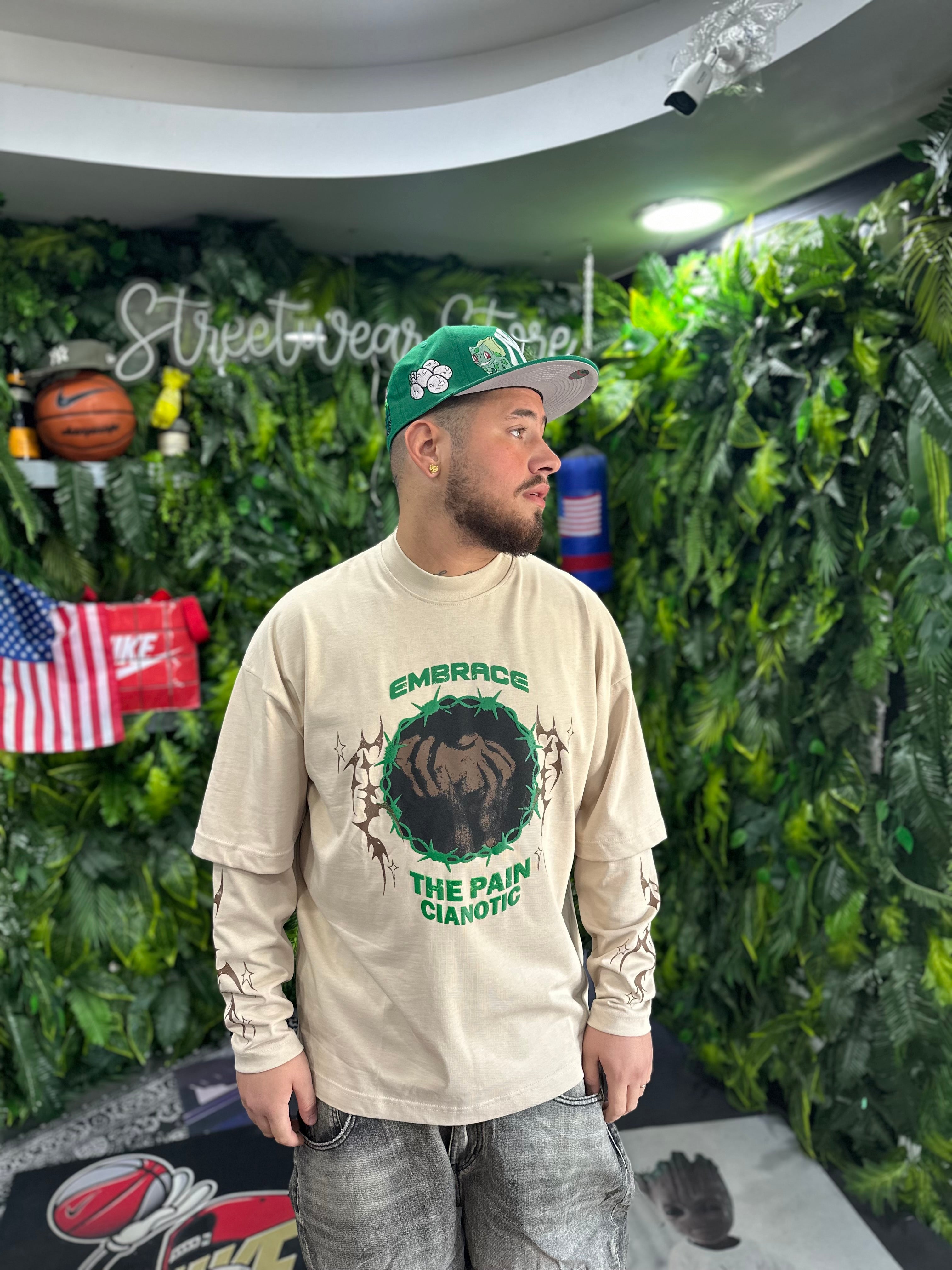 Shirt LongSleeve Embrace Beige CIANOTIC