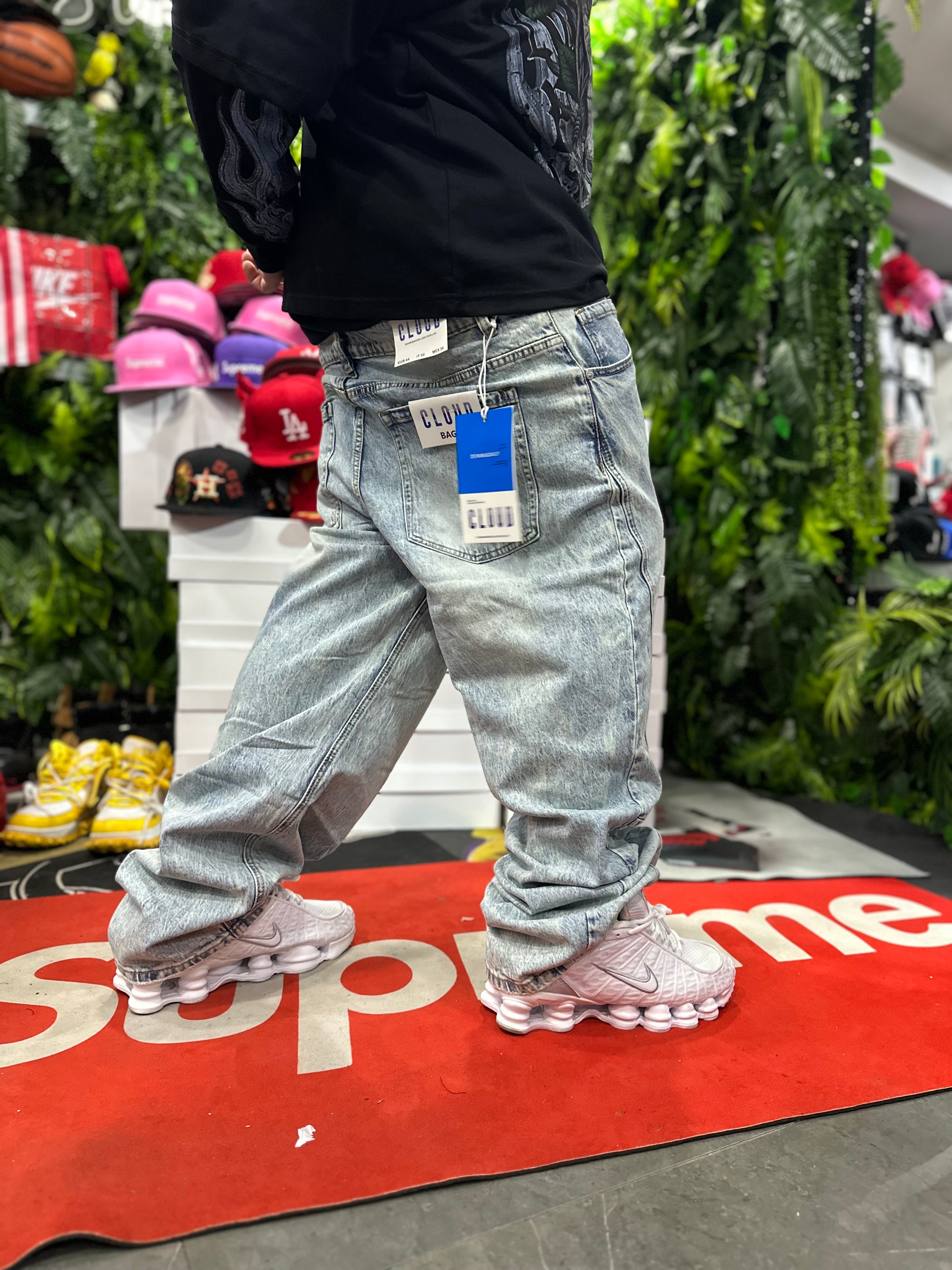 Denim Baggy Wash Spighetto Cloud