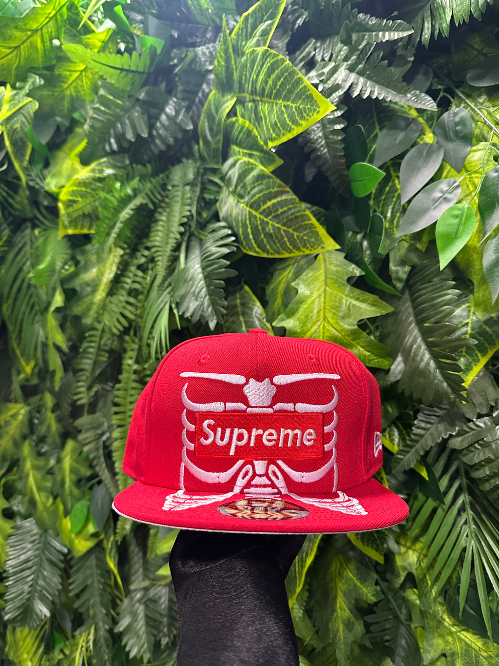 Cappello Supreme Bones Box Red