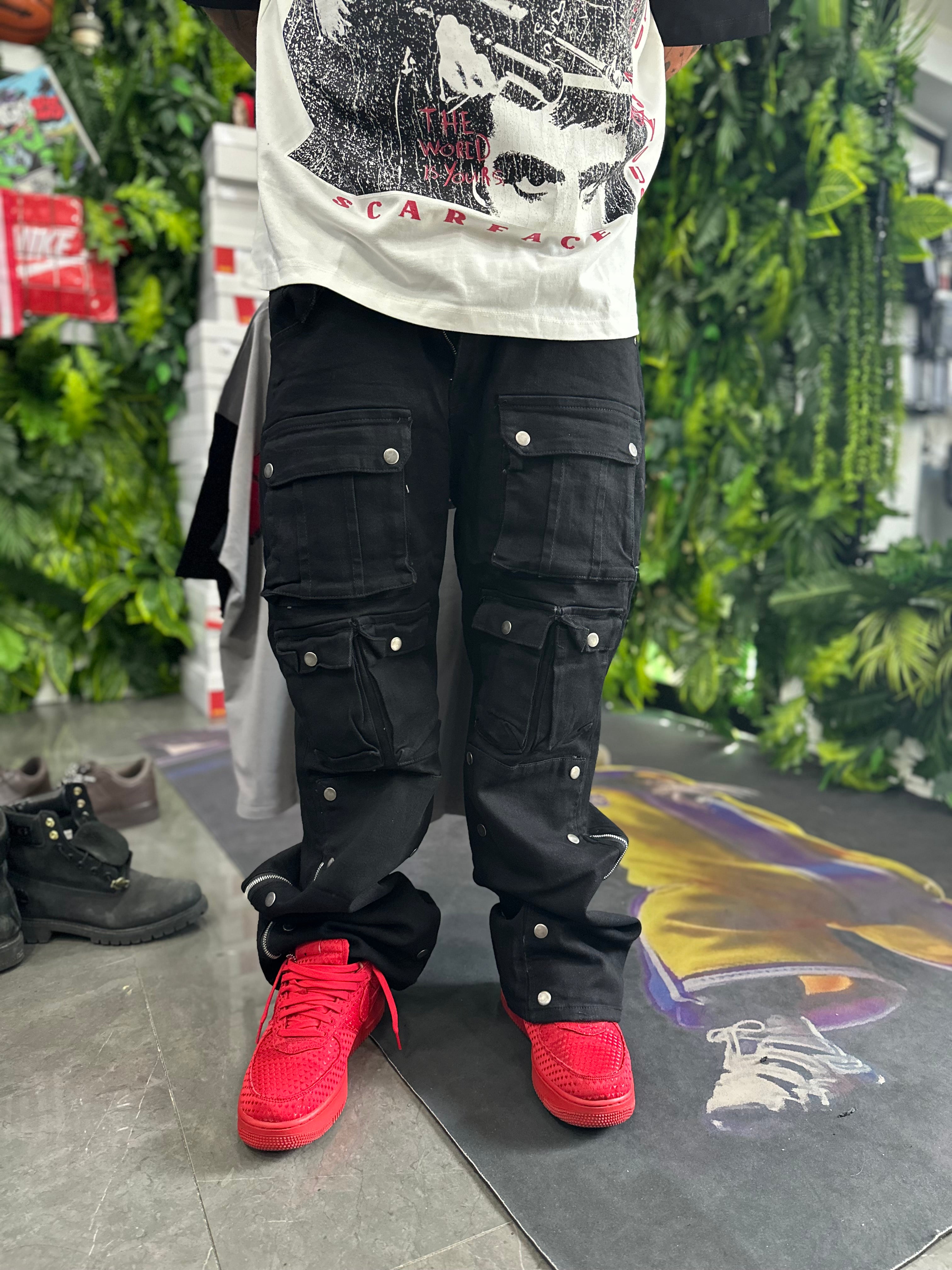 Denim Black Multitask Zip DIMENSION