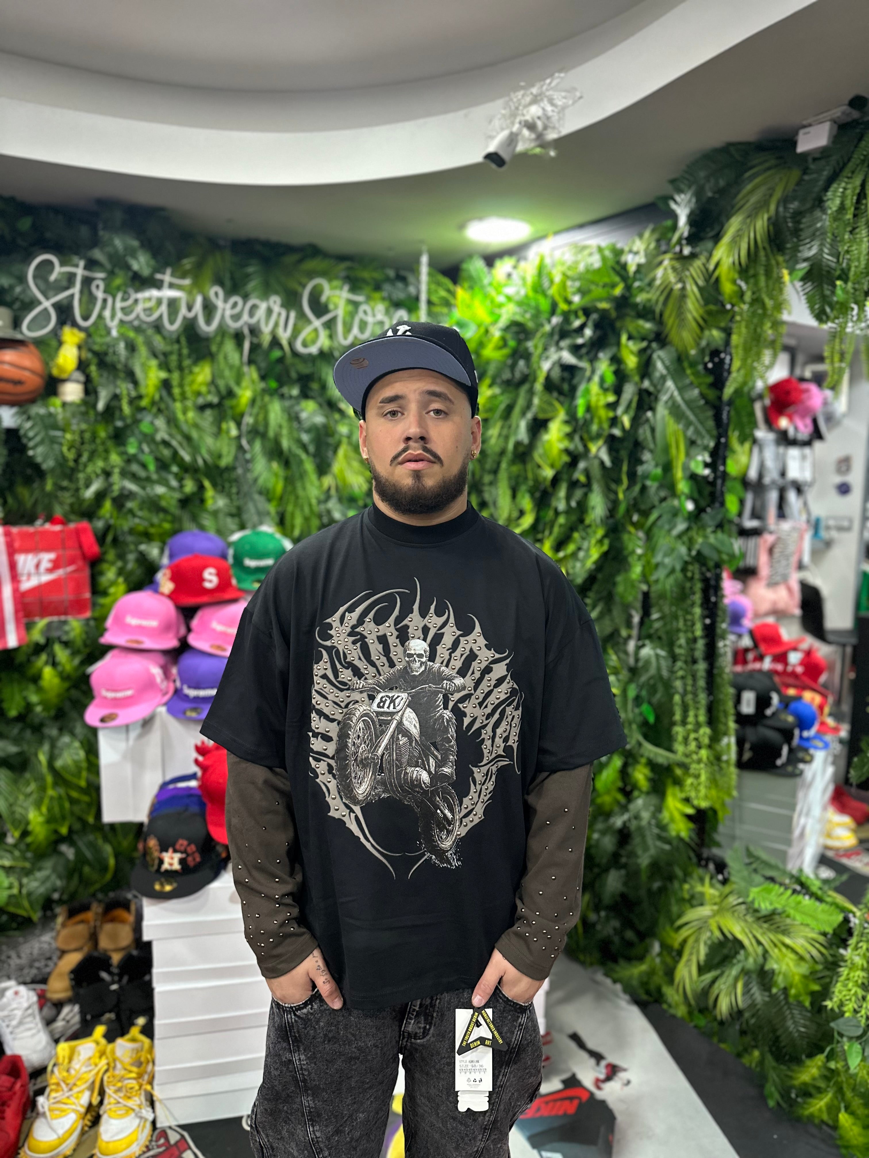 Shirt LongSleeve Skeleton Rider BUNKER