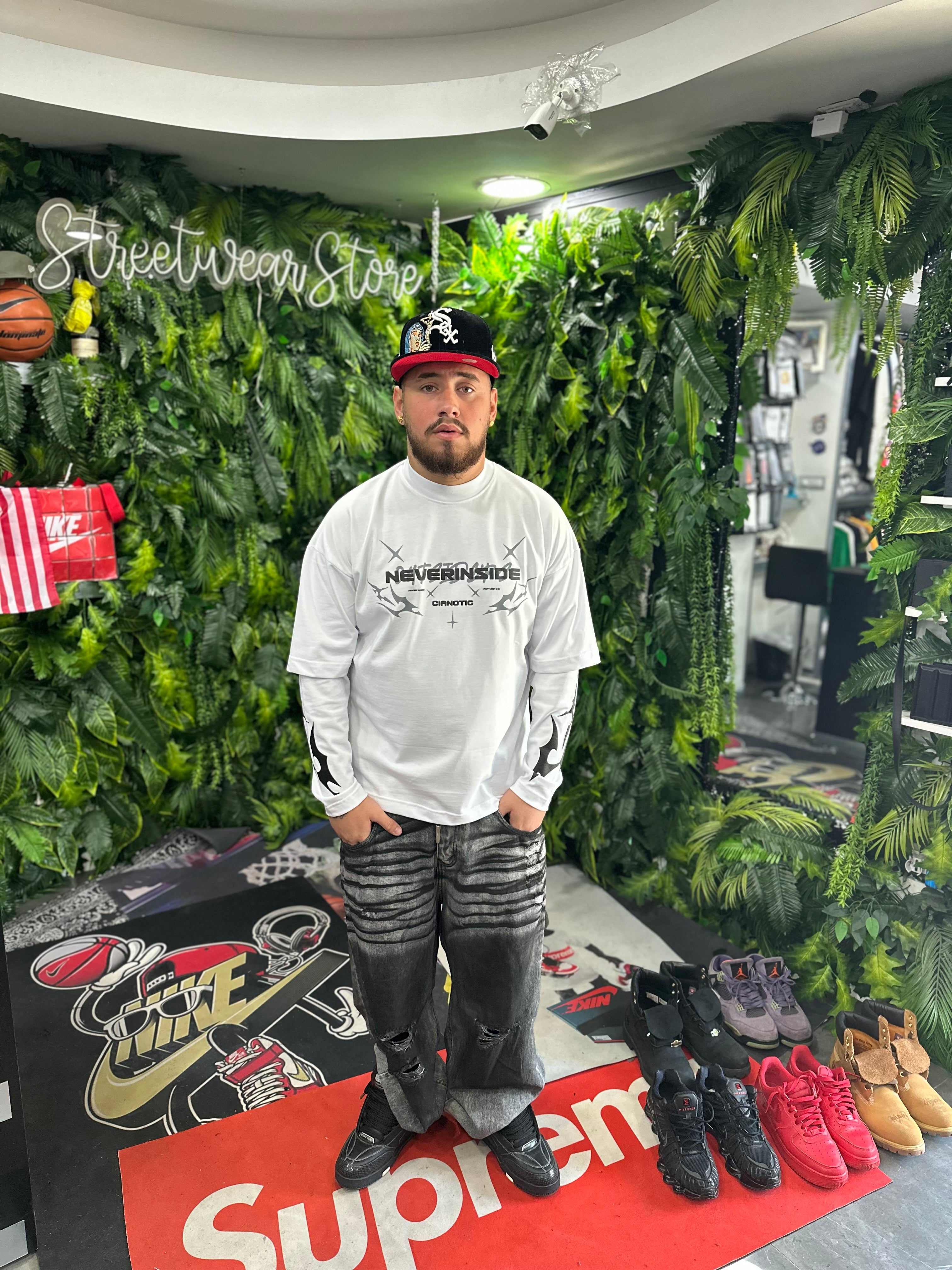 Shirt LongSleeve Neverinside White CIANOTIC