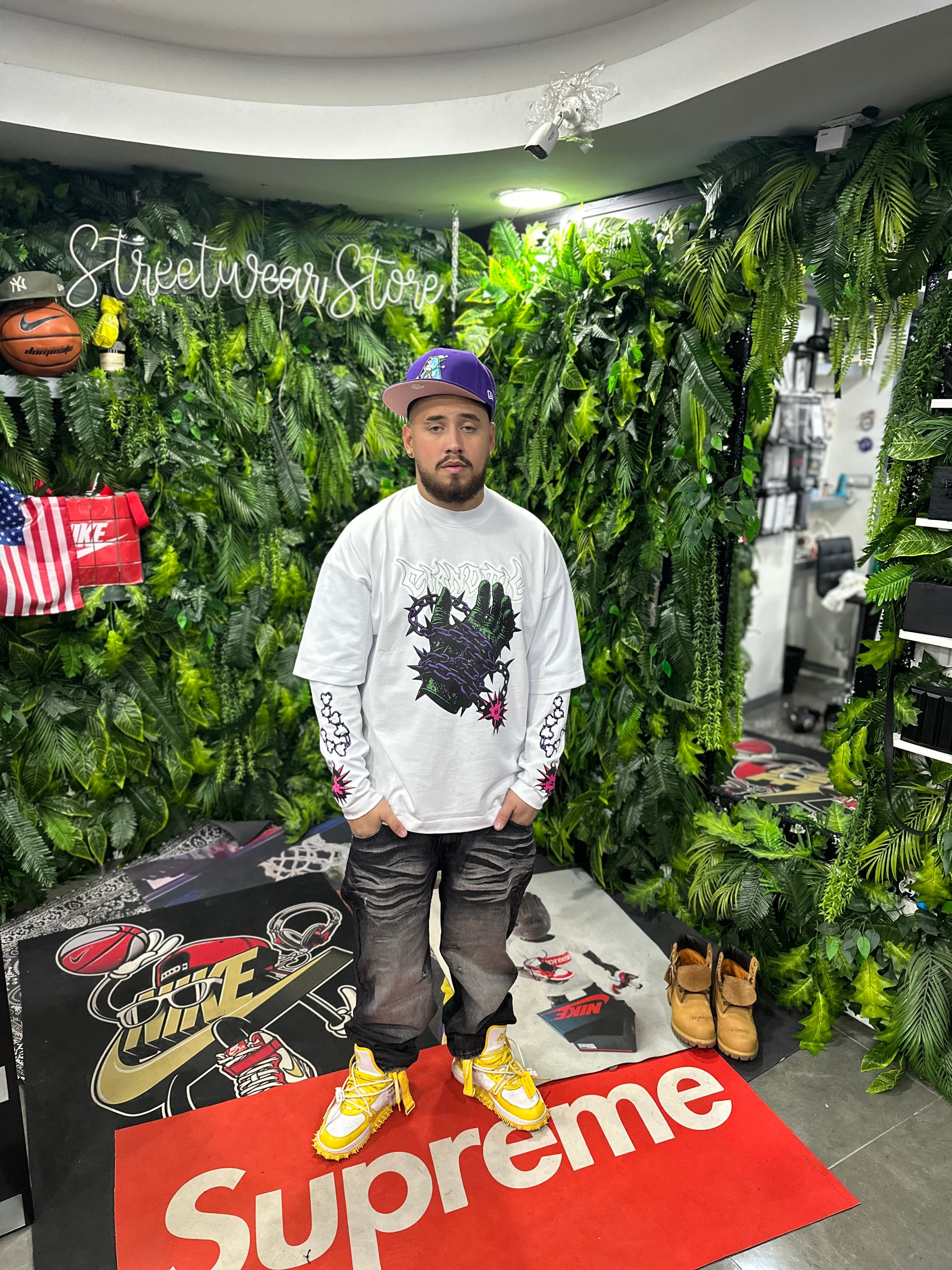 Shirt LongSleeve Mano White CIANOTIC