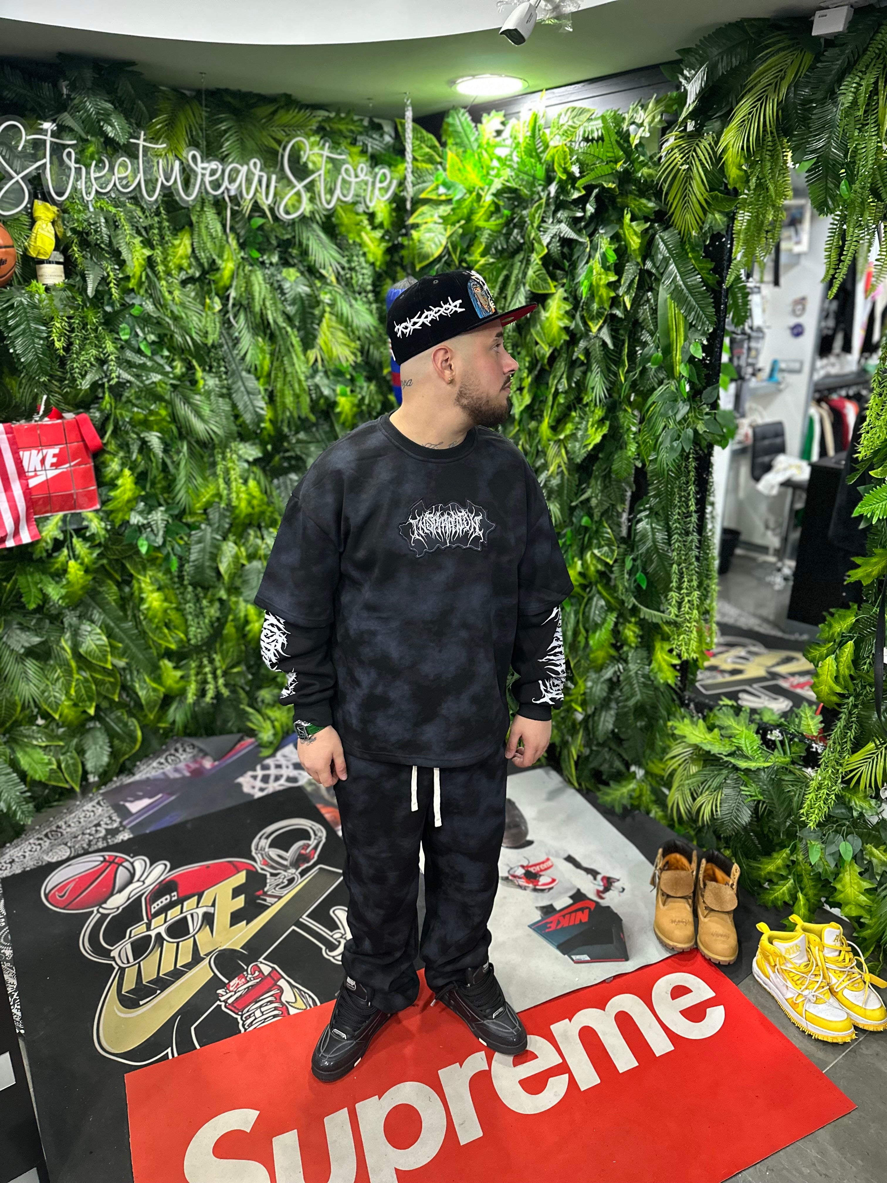 TrackSuit LongSleeve Black Dragus