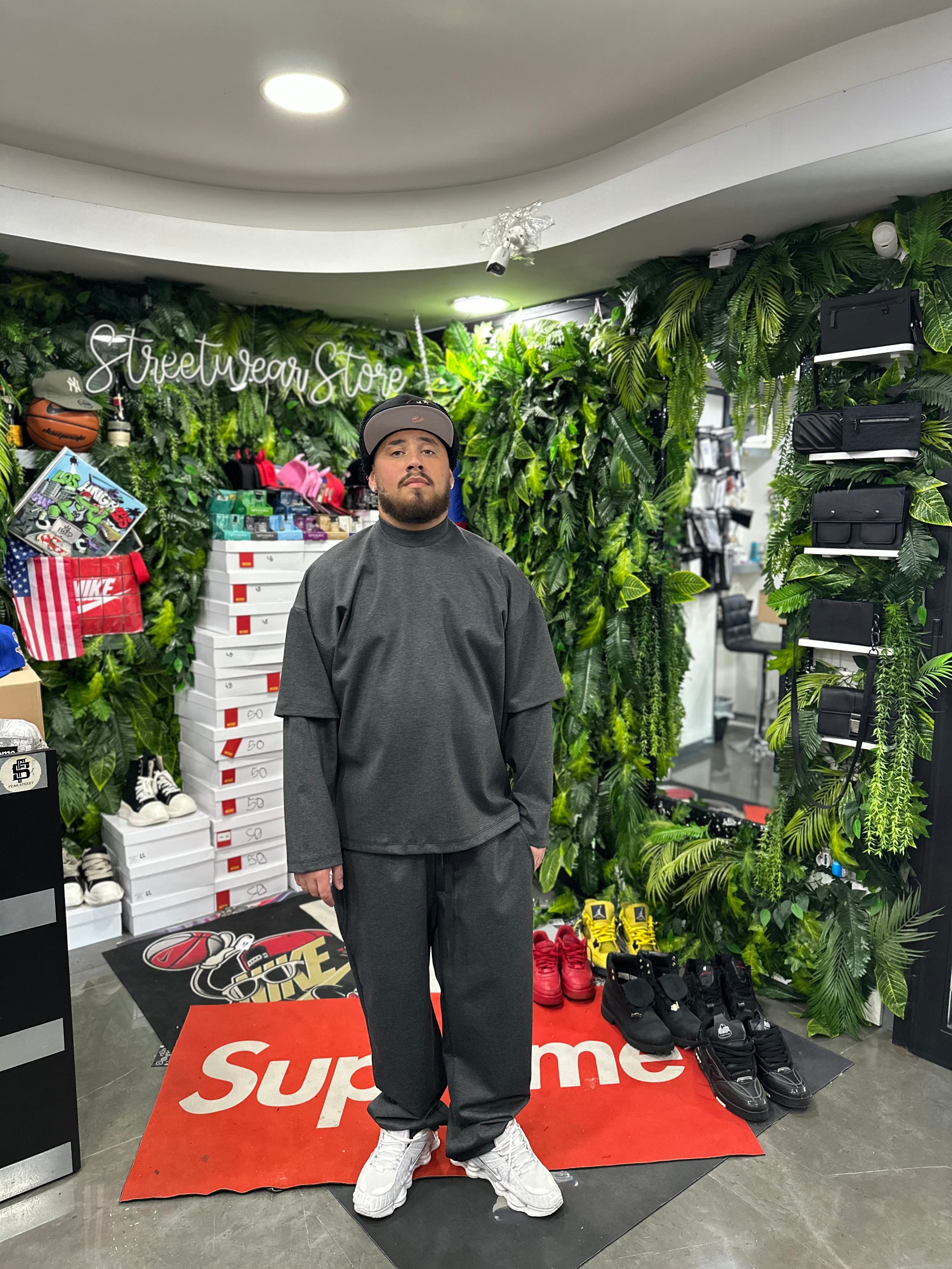 TrackSuit LongSleeve Grey ALFA CLOTHING