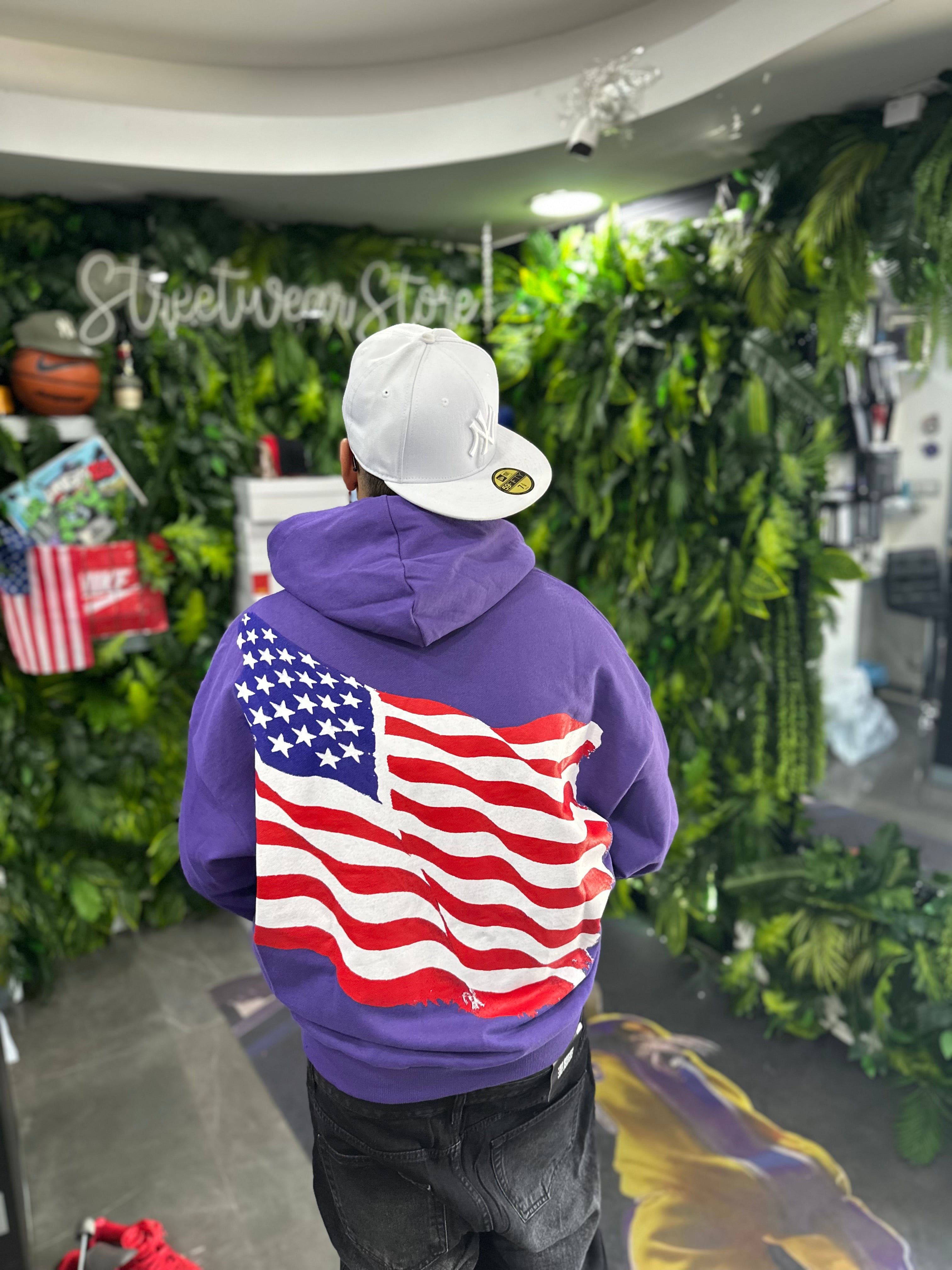 Felpa Purple MultiPatch BUNKER