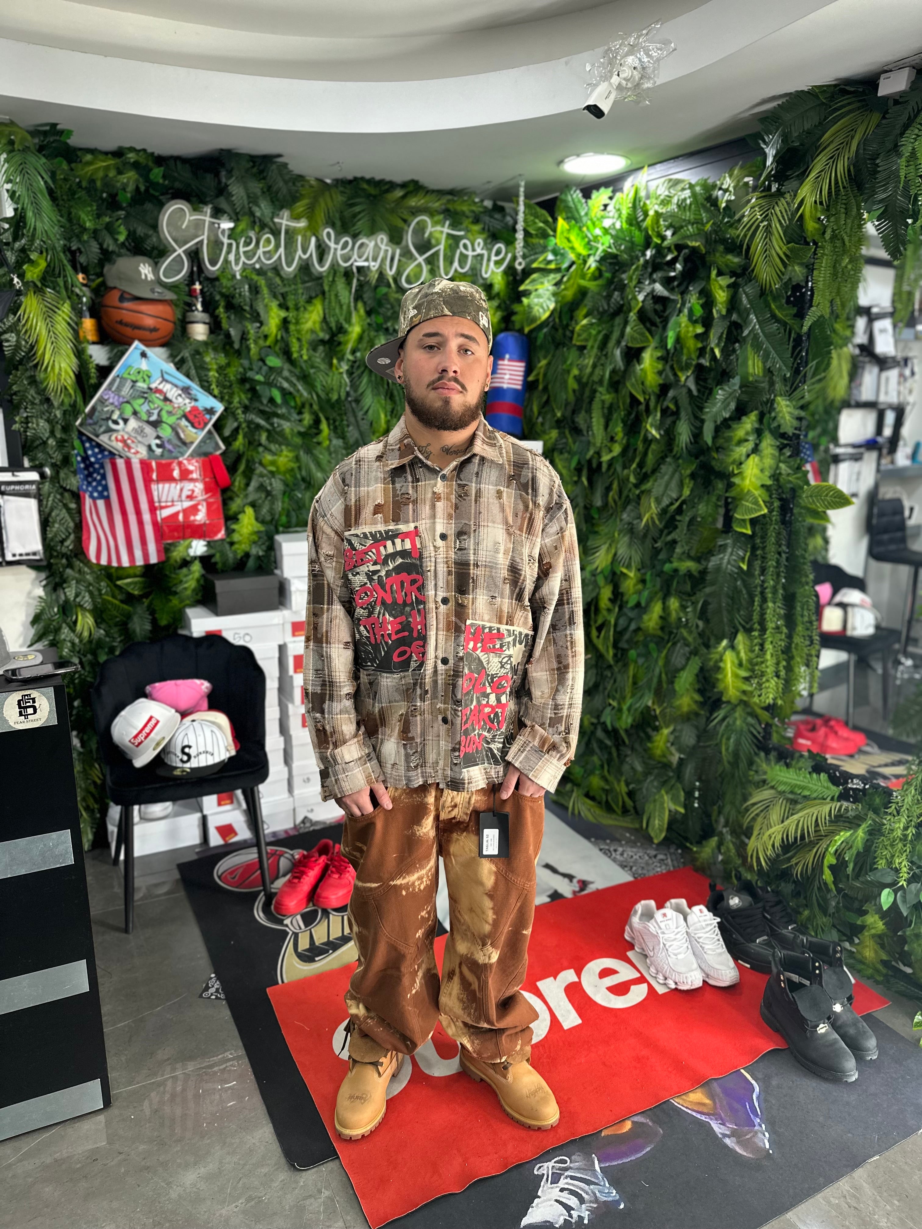 Camicia Rottur Beige BUNKER