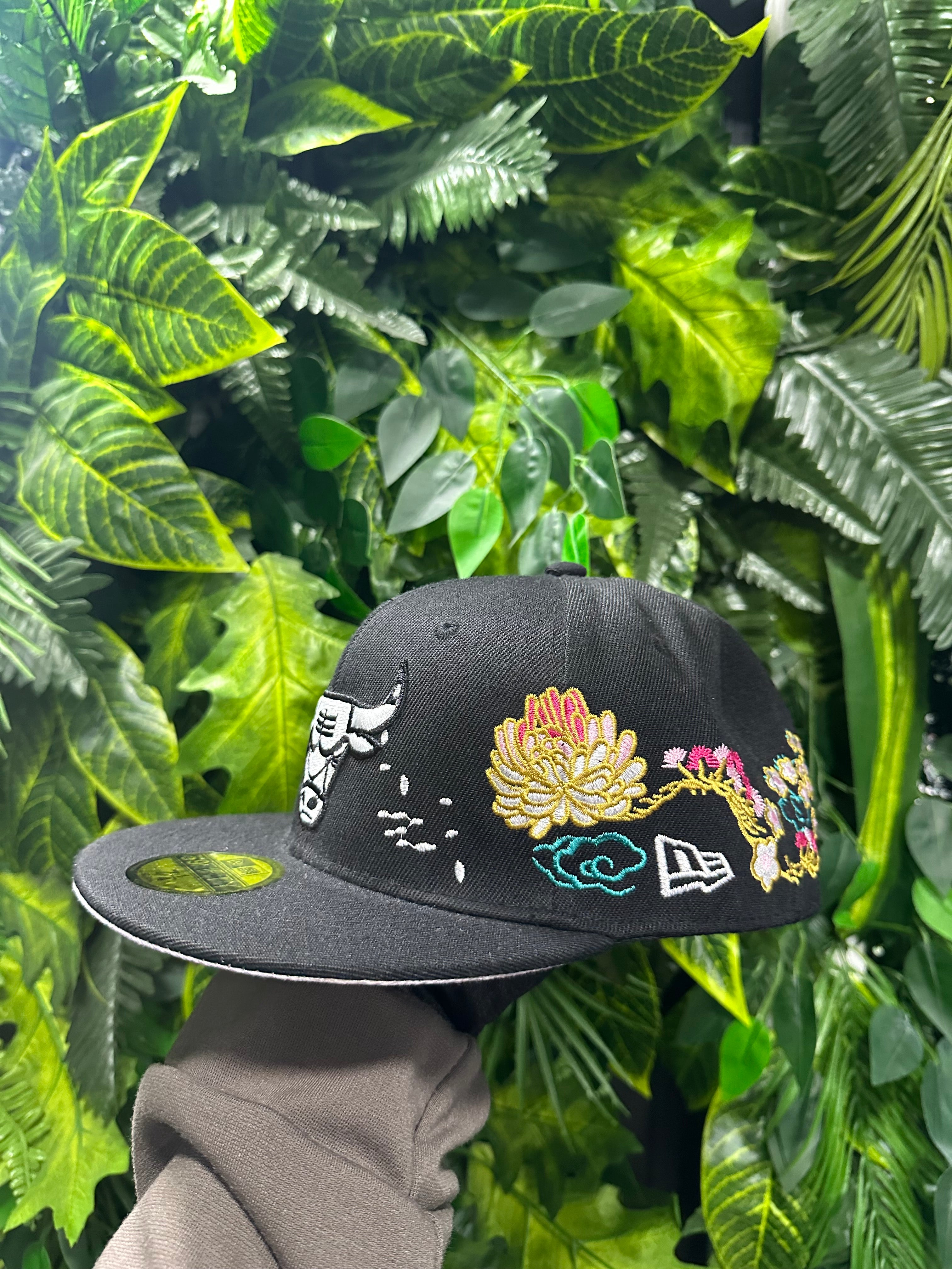 Cappello Chicago Bulls Cherry Blossom Black