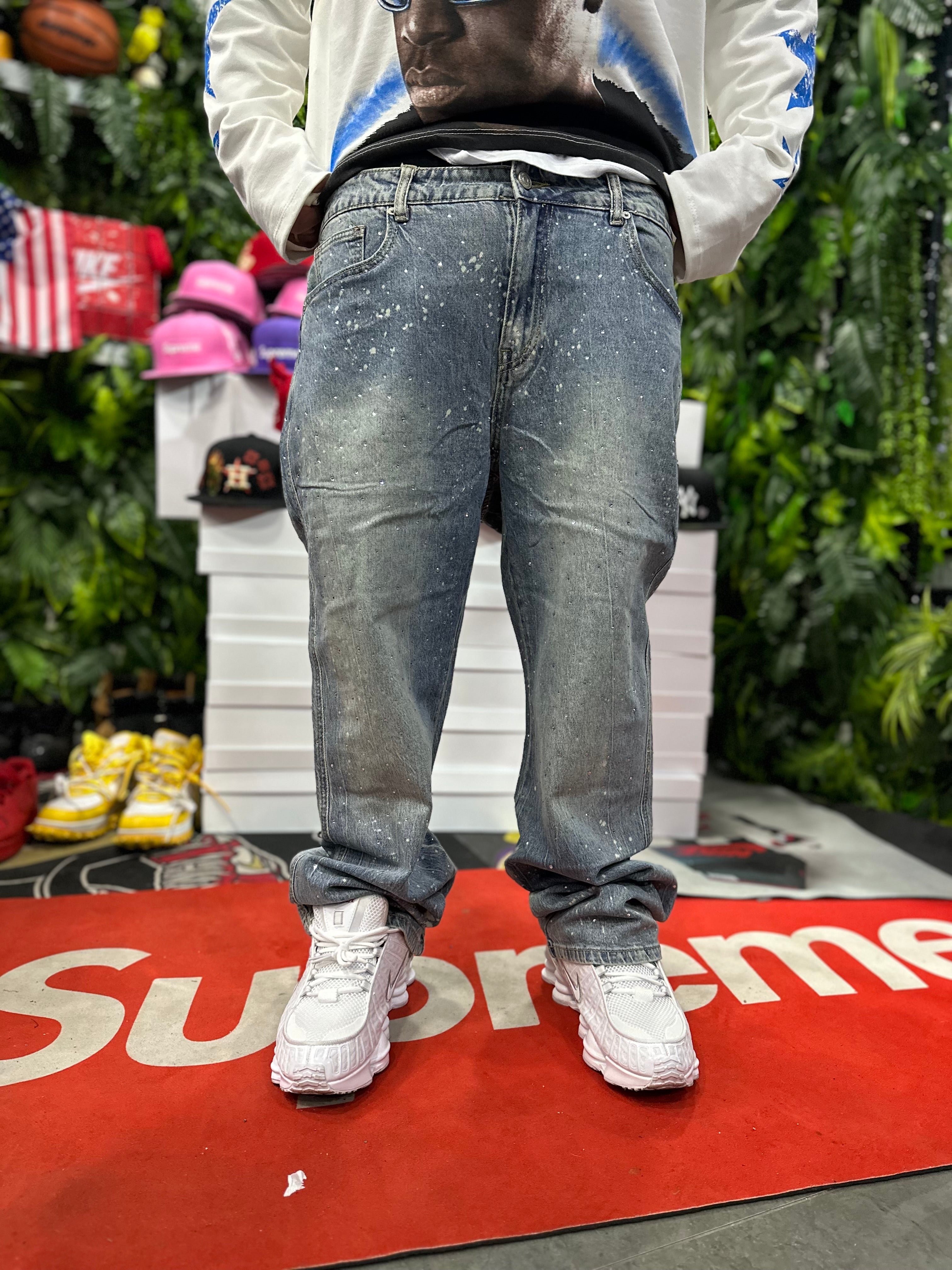 Denim Baggy Wash Diamond