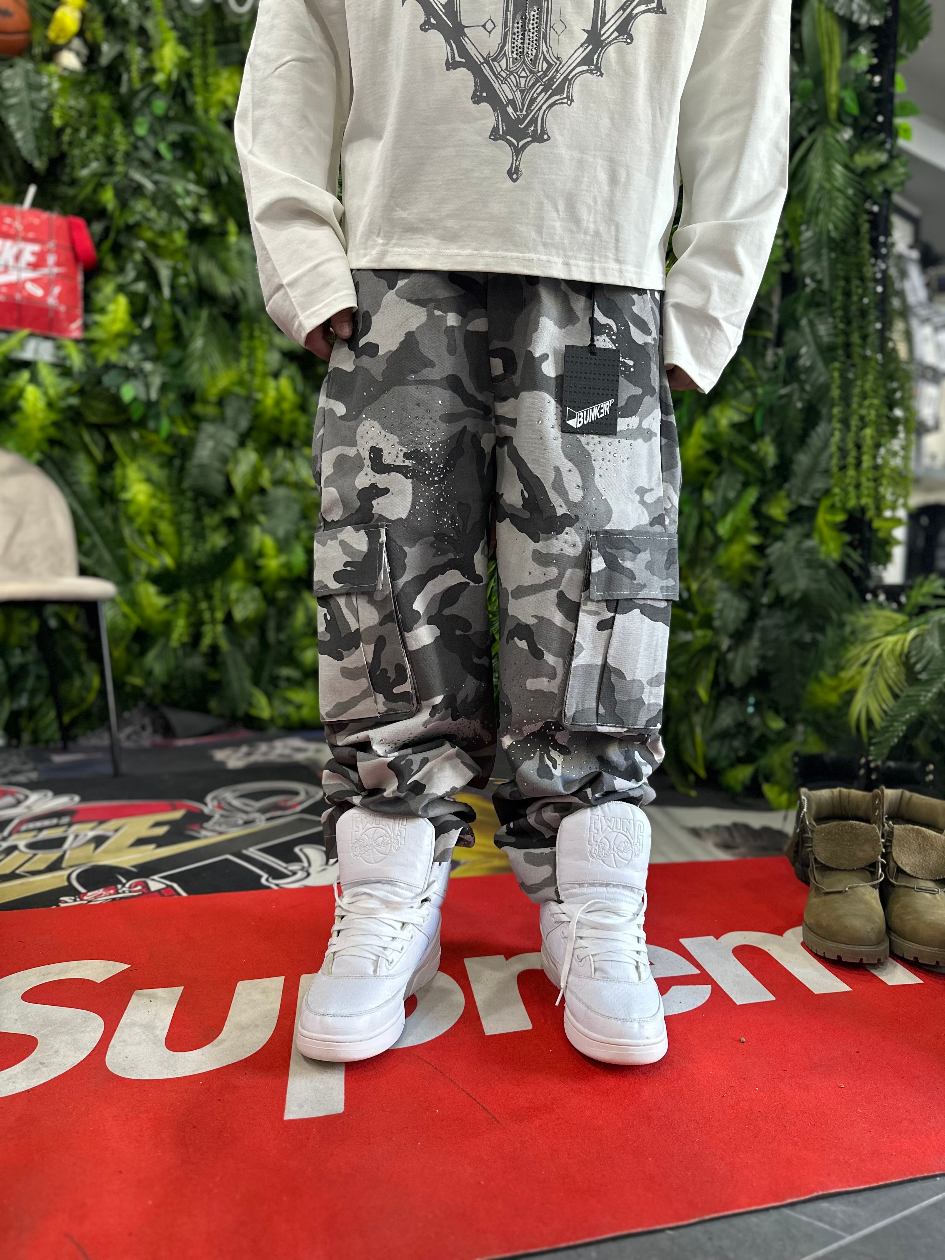 Cargo Militare Diamond Grey BUNKER