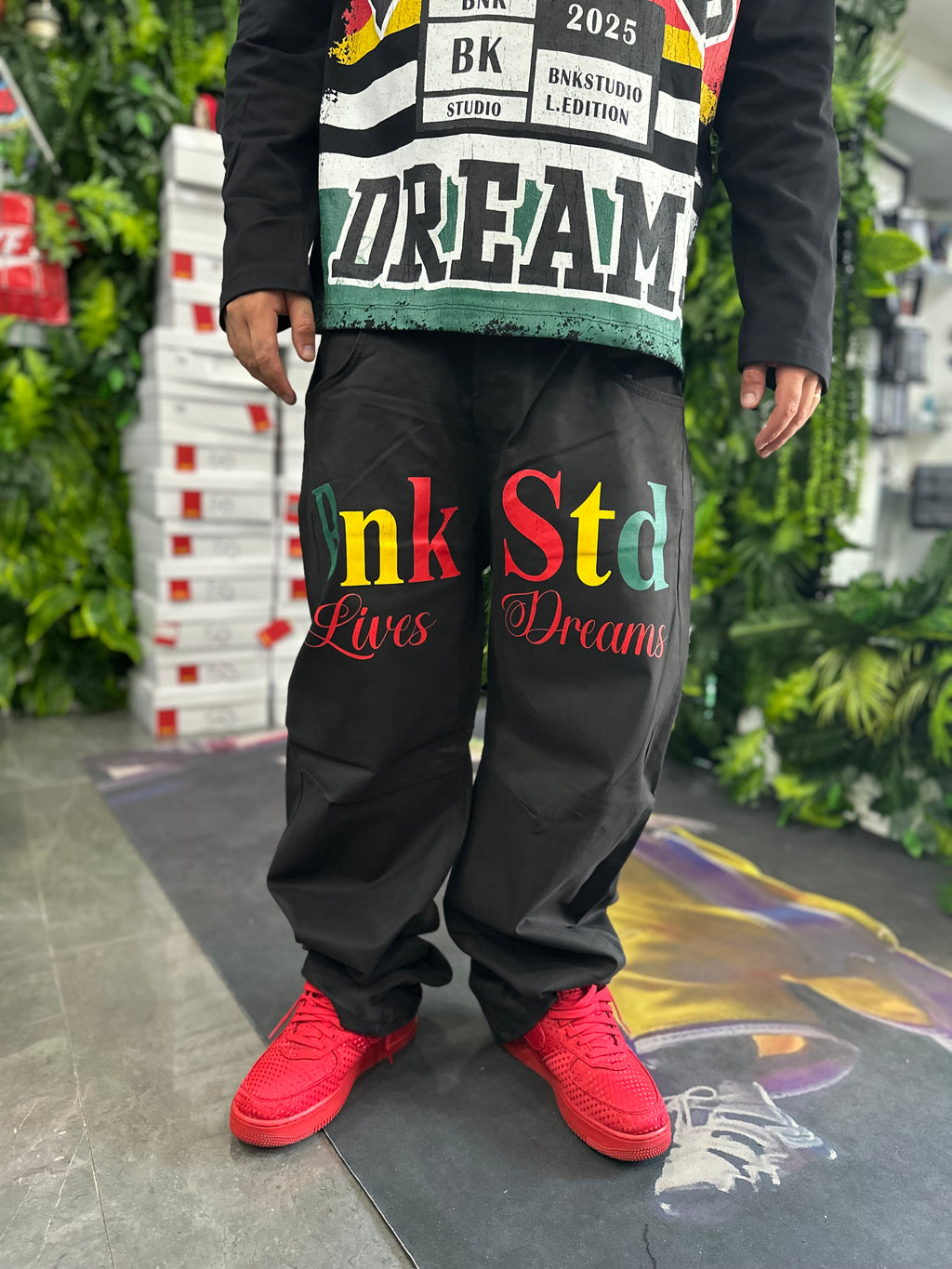 Pantalone Baggy Black LiveDreams BUNKER