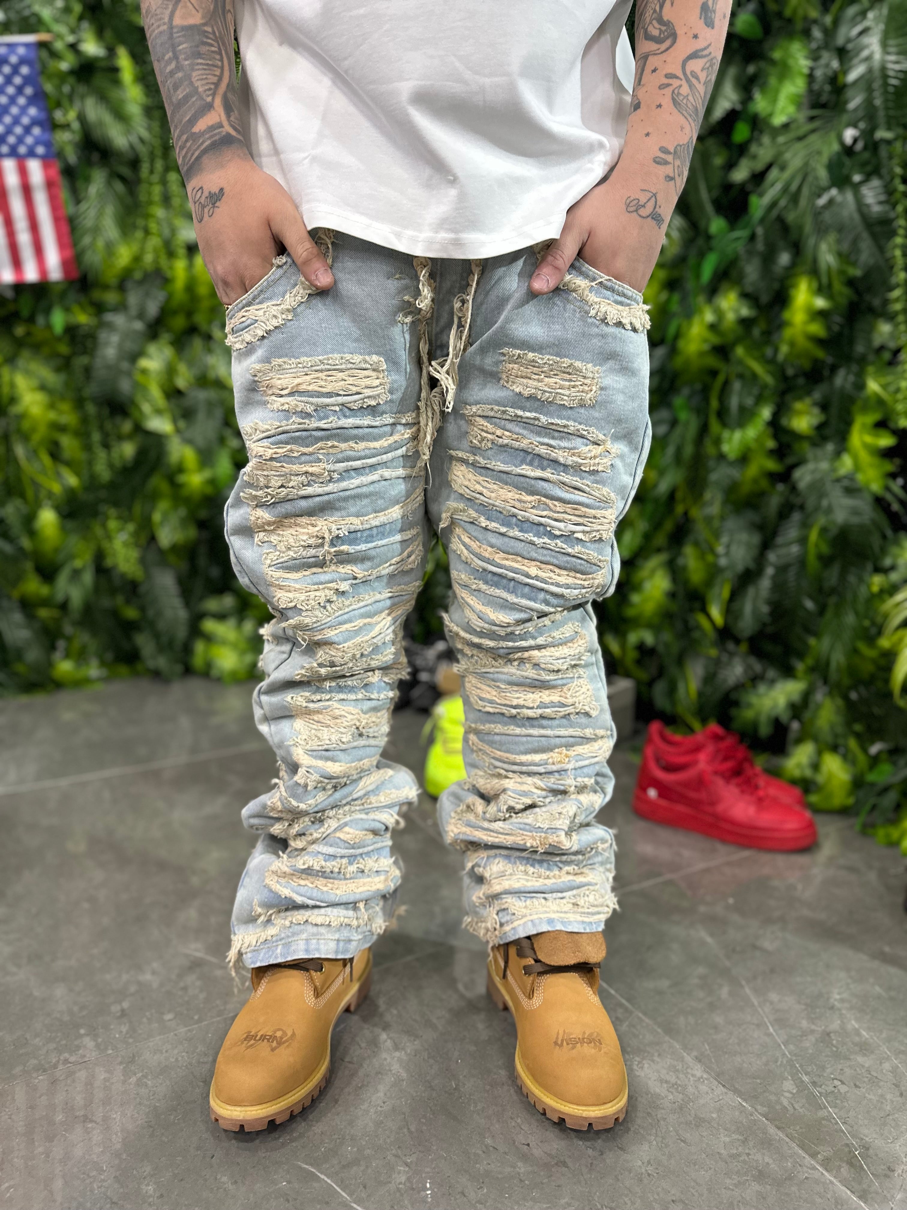 Denim Flare Destroyed PASSION