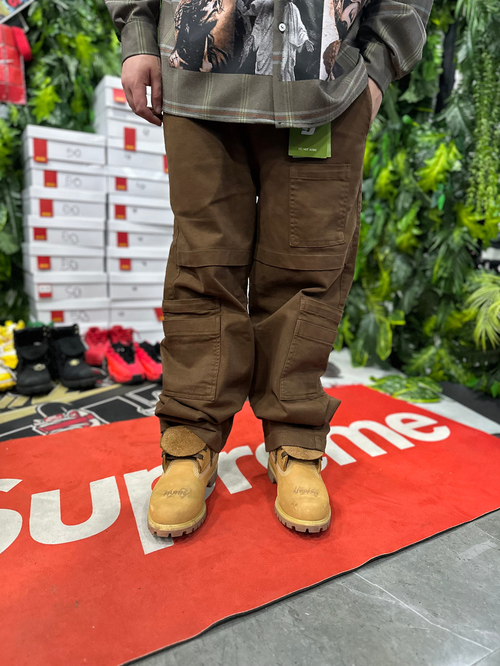 Denim Cargo Brown DoNotAgree