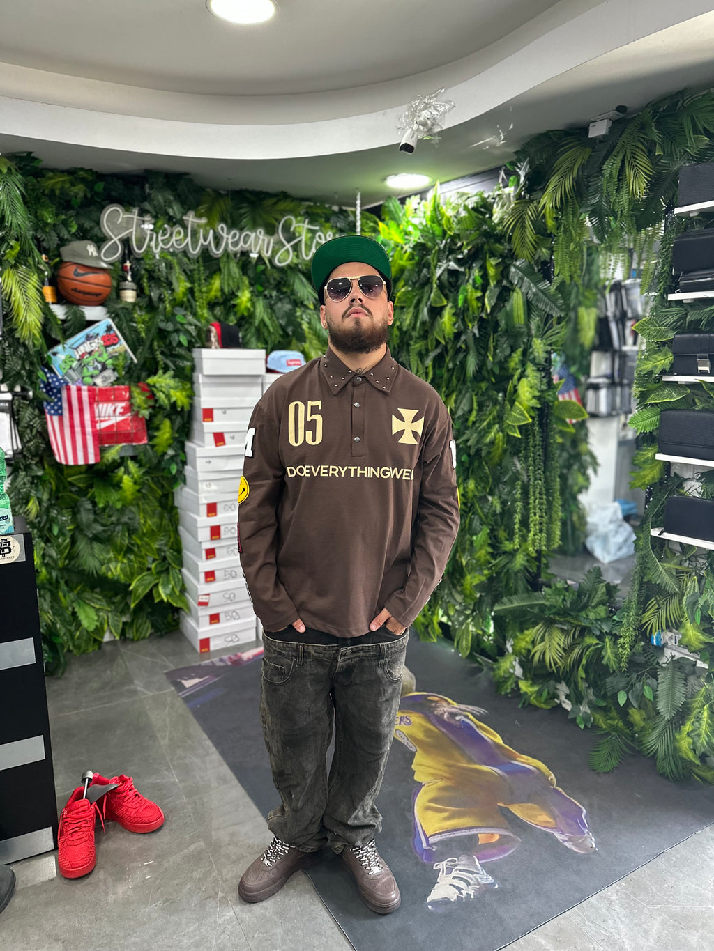 Polo Longsleeve Brown Doevery BUNKER