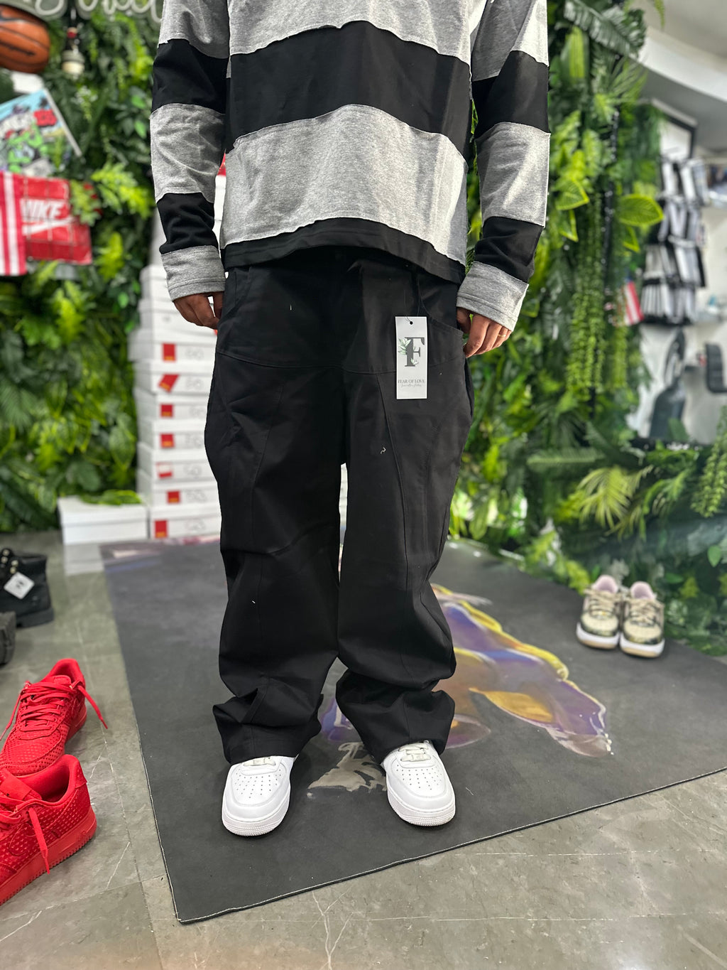 Pantalone Baggy Black FRLV