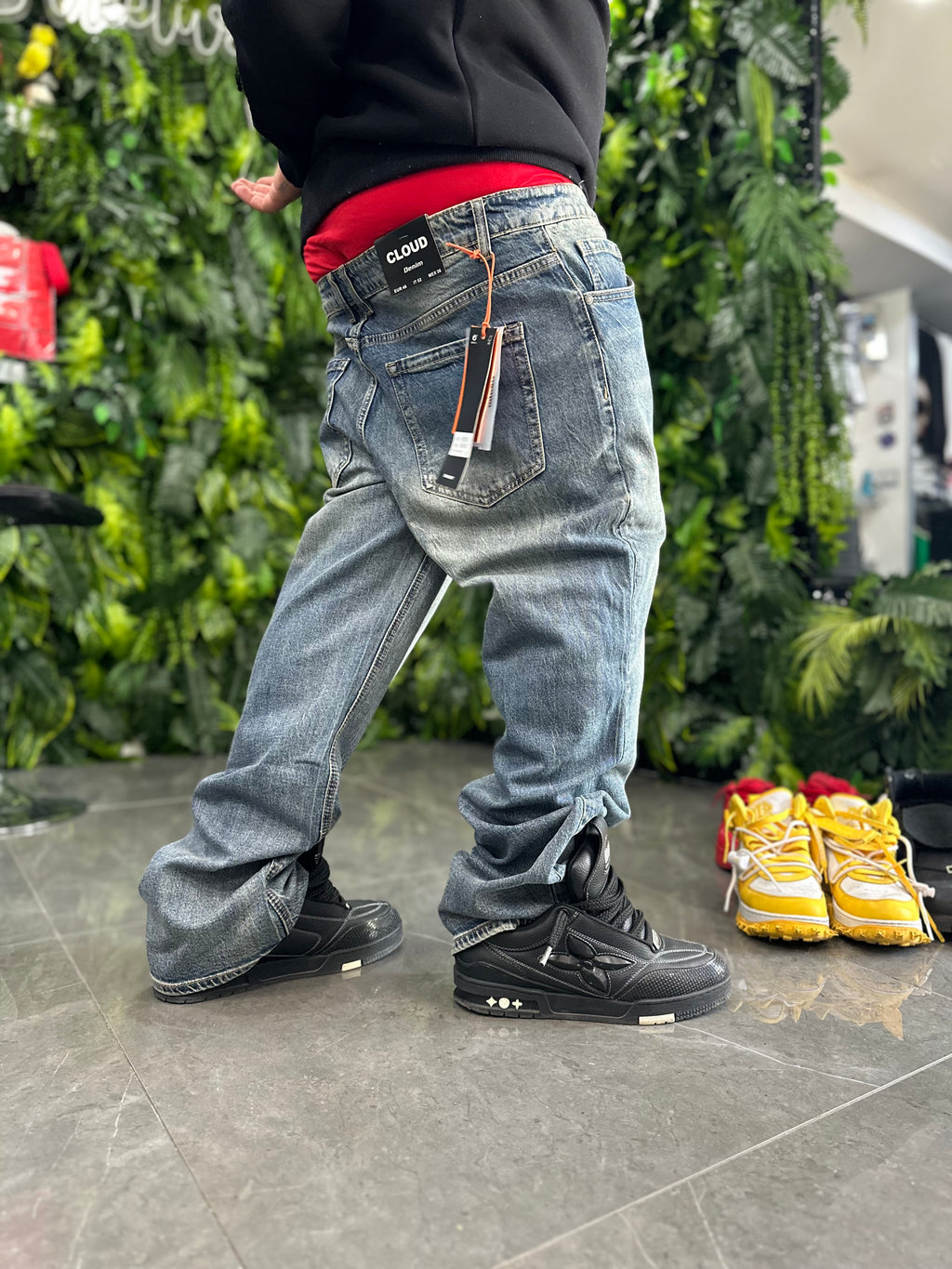 Denim Baggy Blue Cloud