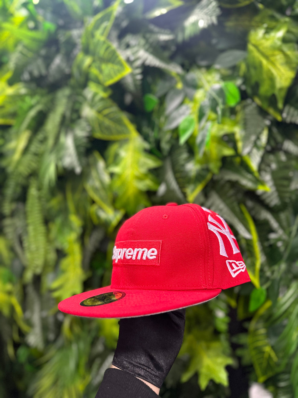 Cappello Supreme Box Logo New Era Red