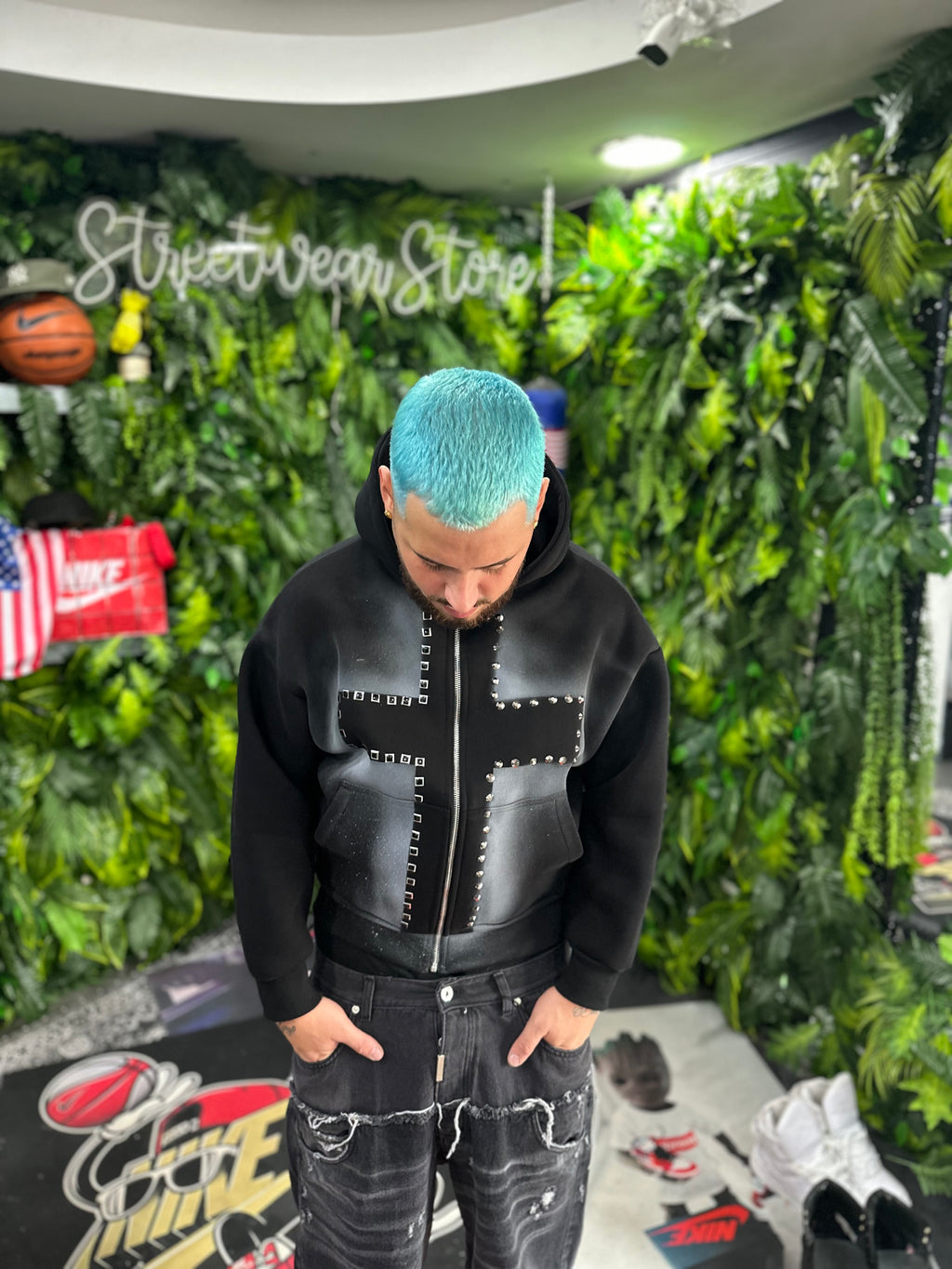 Felpa Croce Black BUNKER