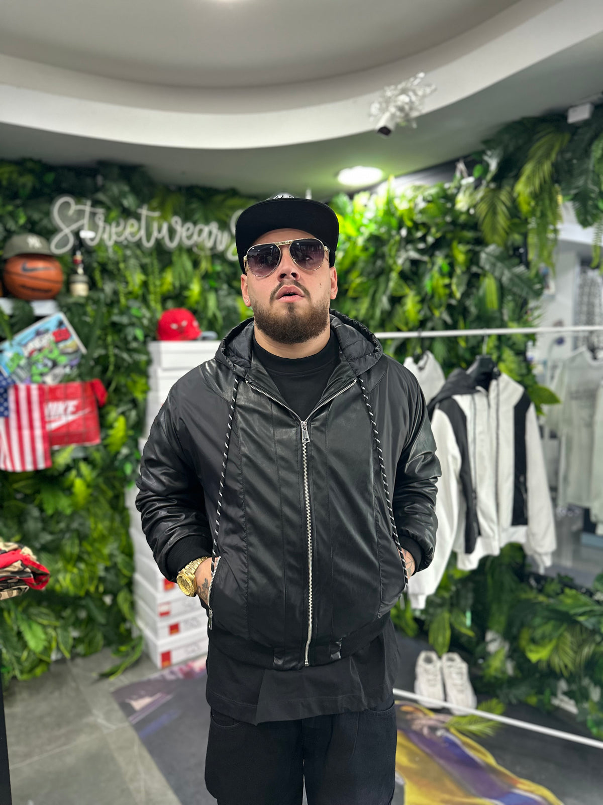 Giubbino Black Guerriglia HUSTLE