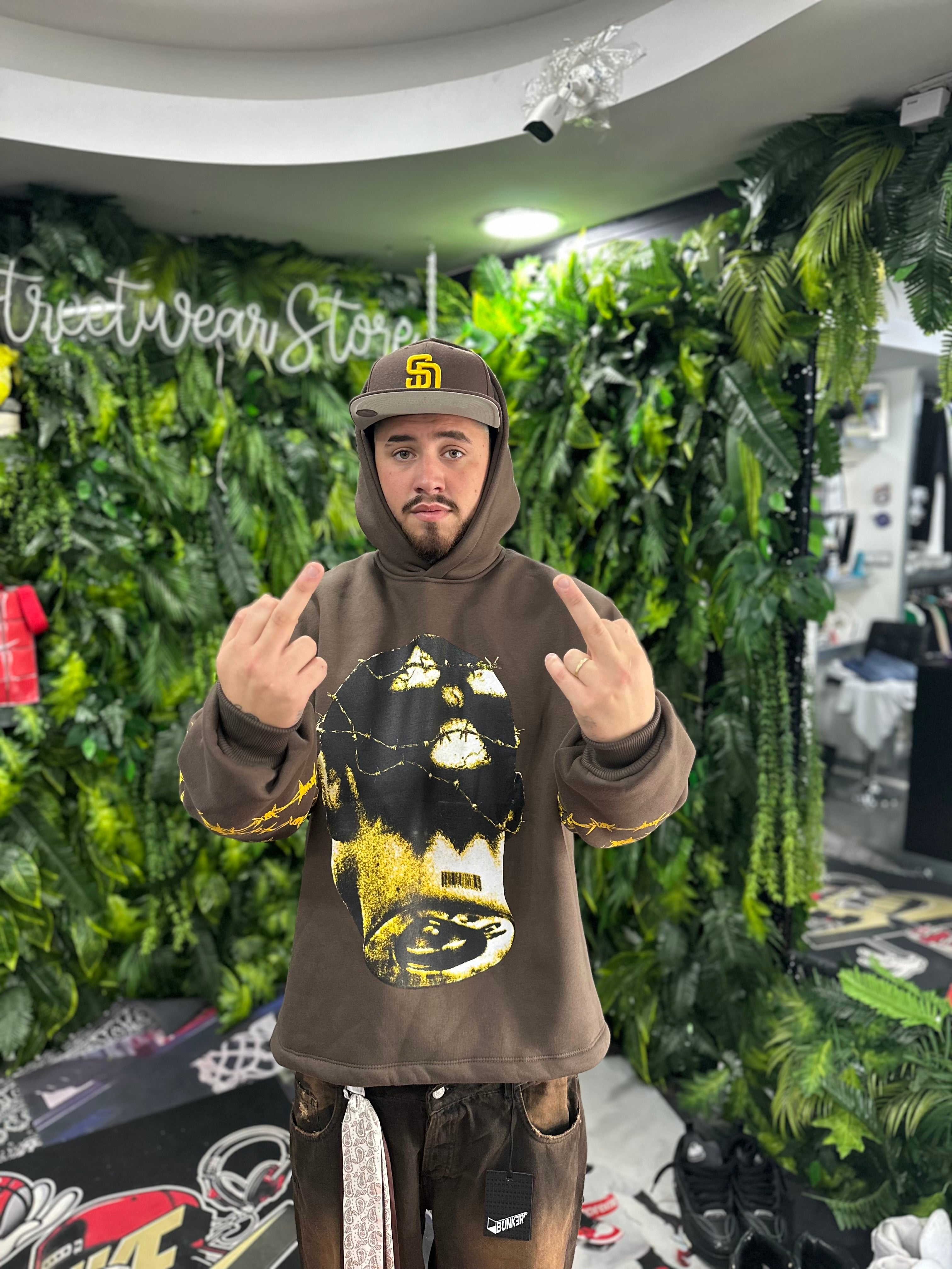 Felpa Head Brown BUNKER