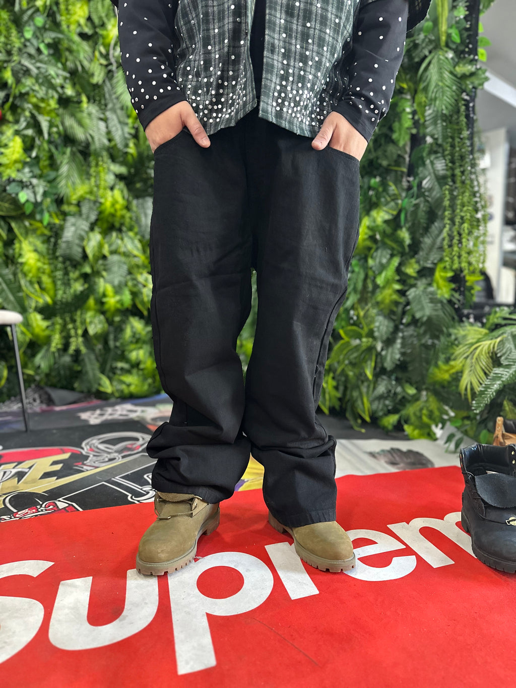 Denim Baggy Lions Argine Black