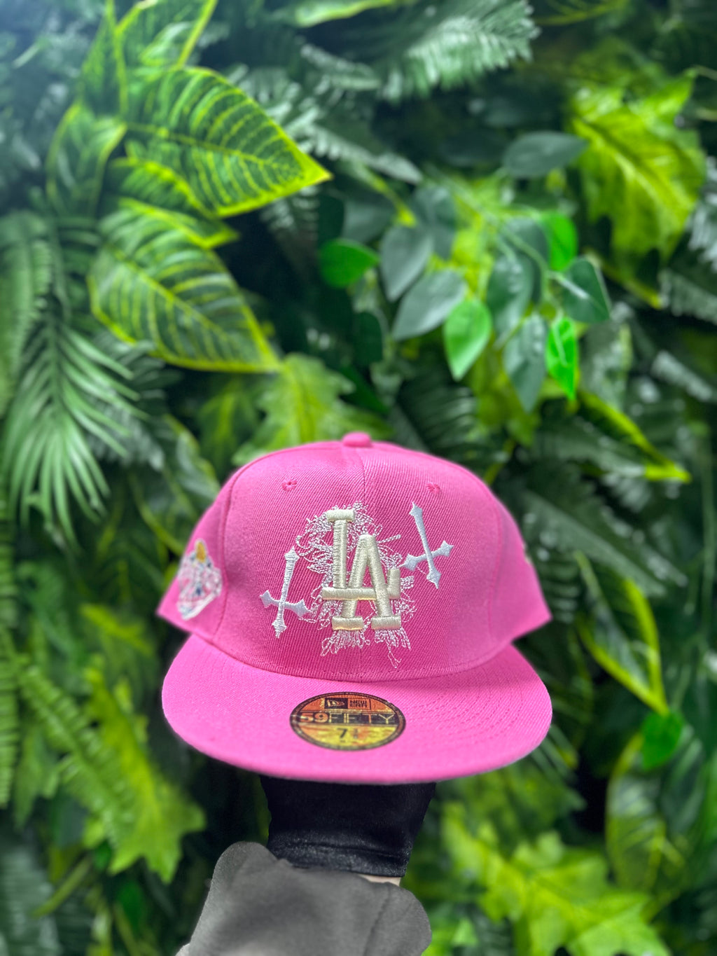 Cappello LA Croce Pink