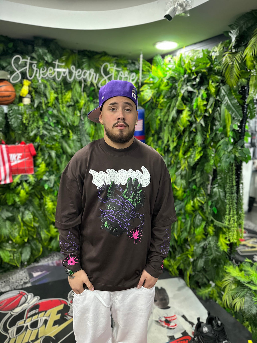 Shirt LongSleeve Mano Brown CIANOTIC