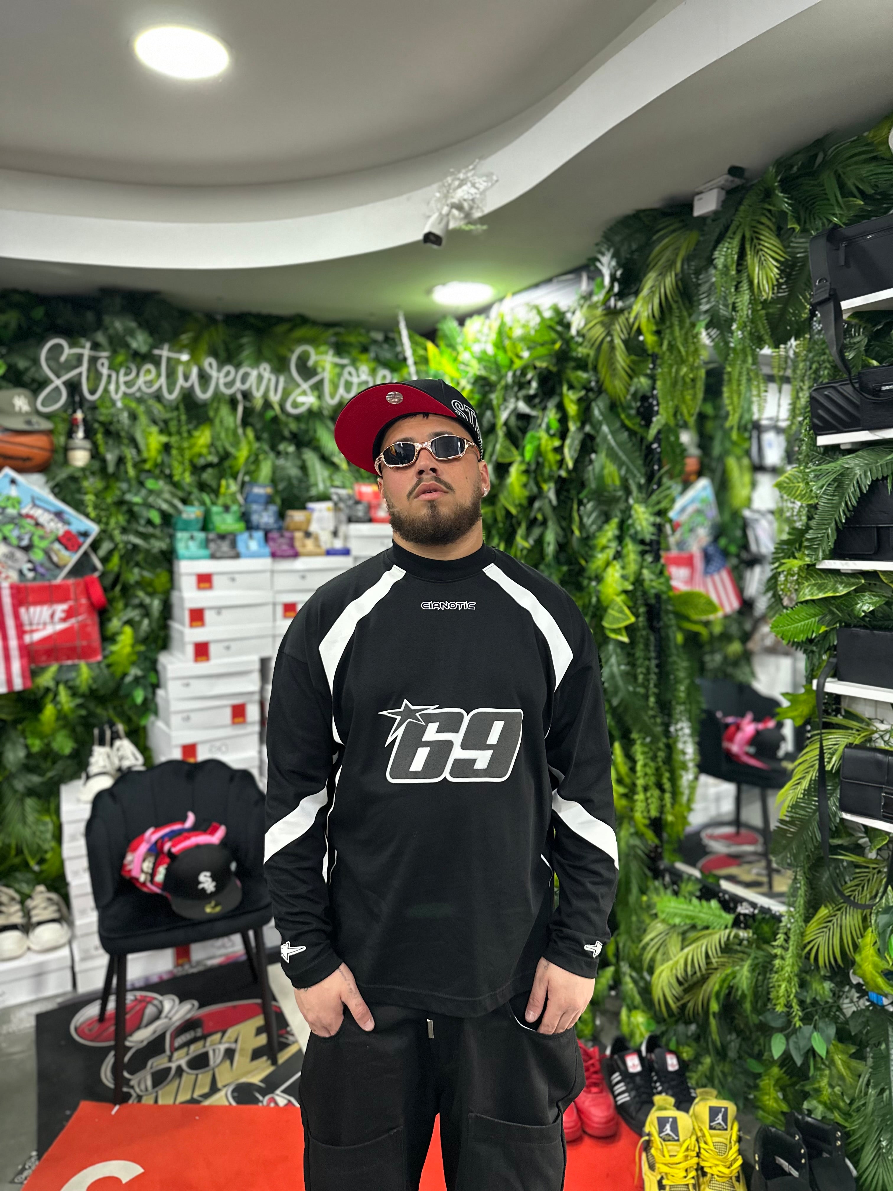 Shirt Longsleeve Black 69 CIANOTIC