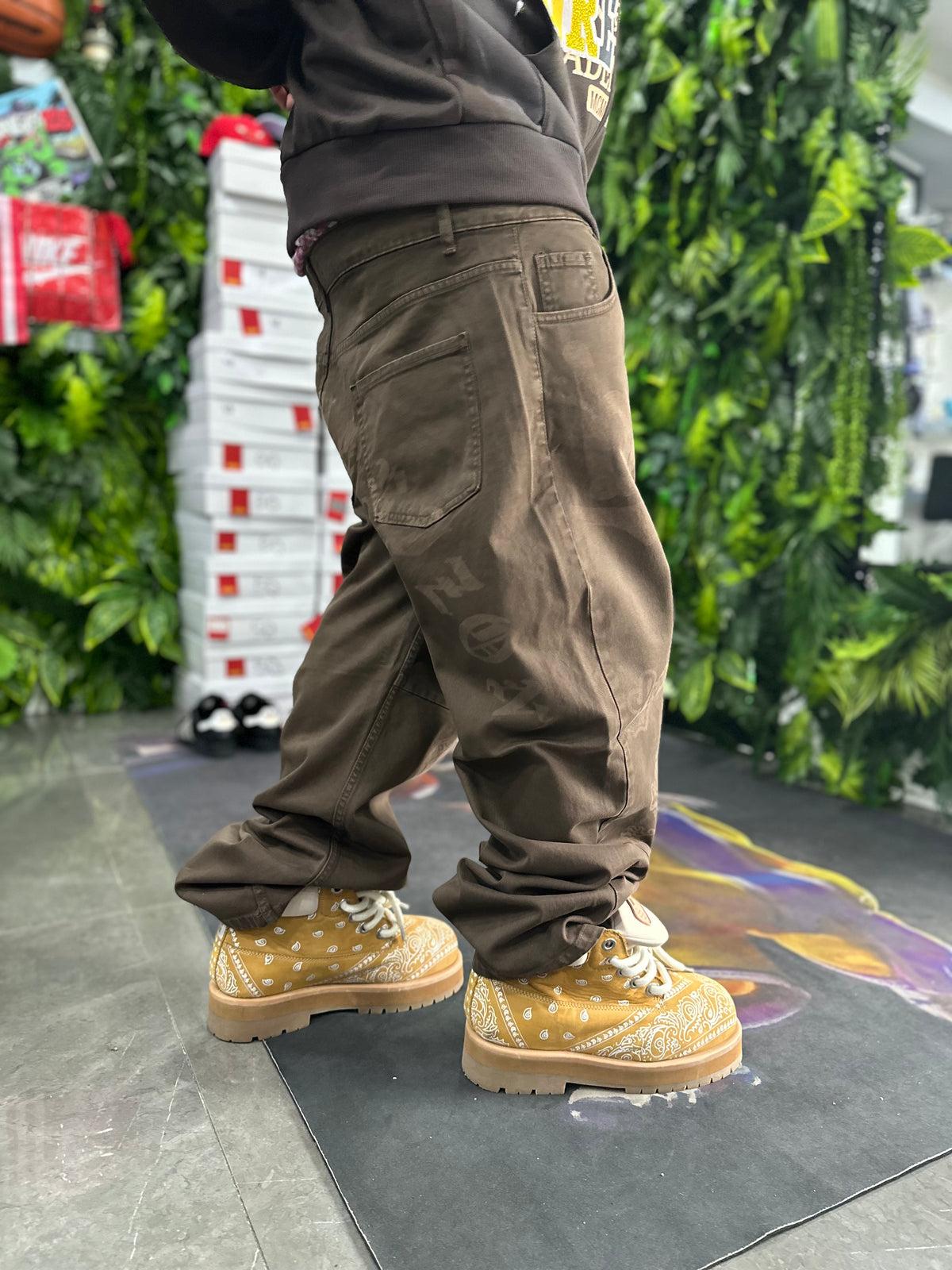 Denim Brown Laserized Legends BUNKER