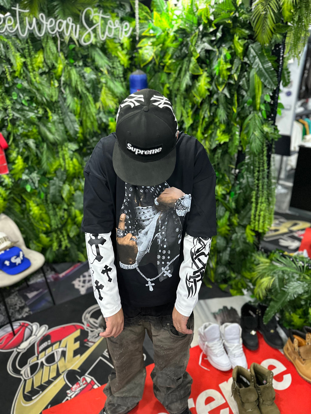 Shirt LongSleeve Bandana Black BUNKER