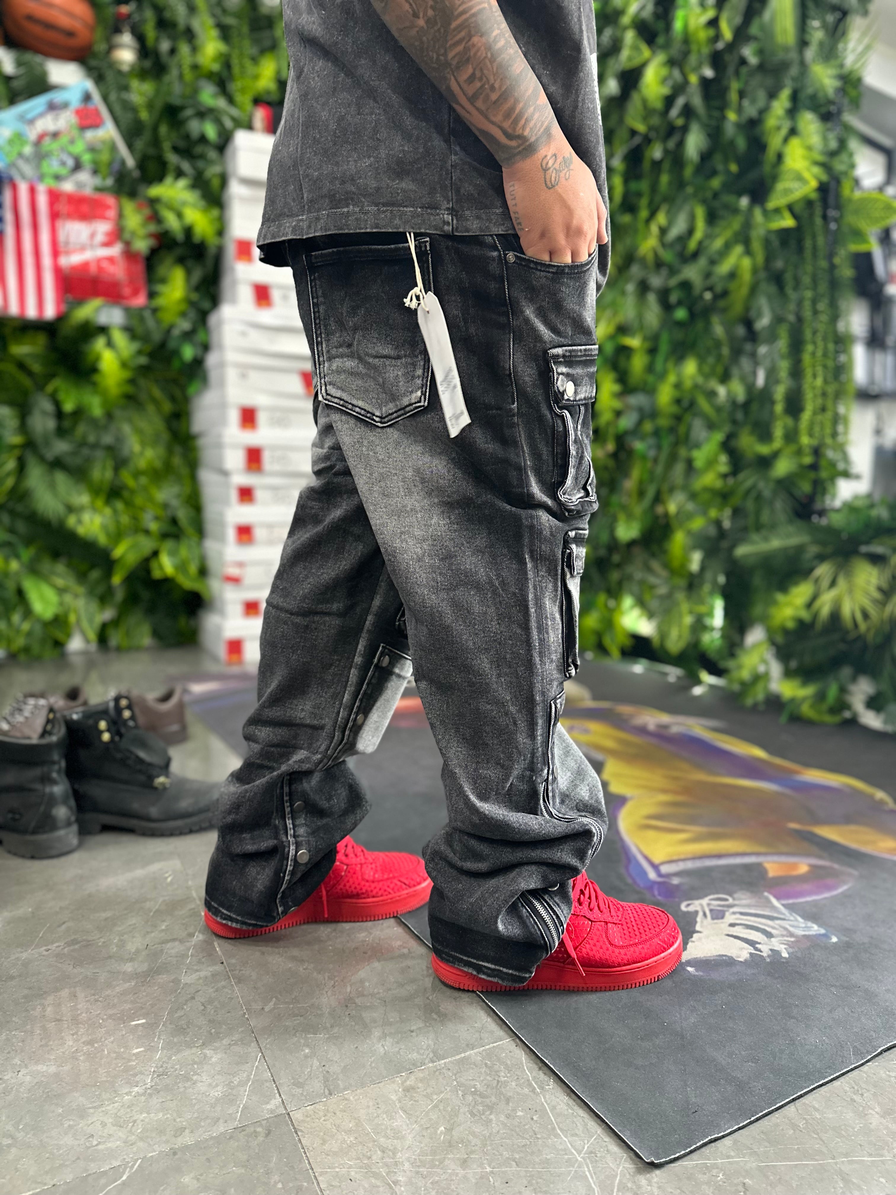 Denim Grey Multitask Zip DIMENSION