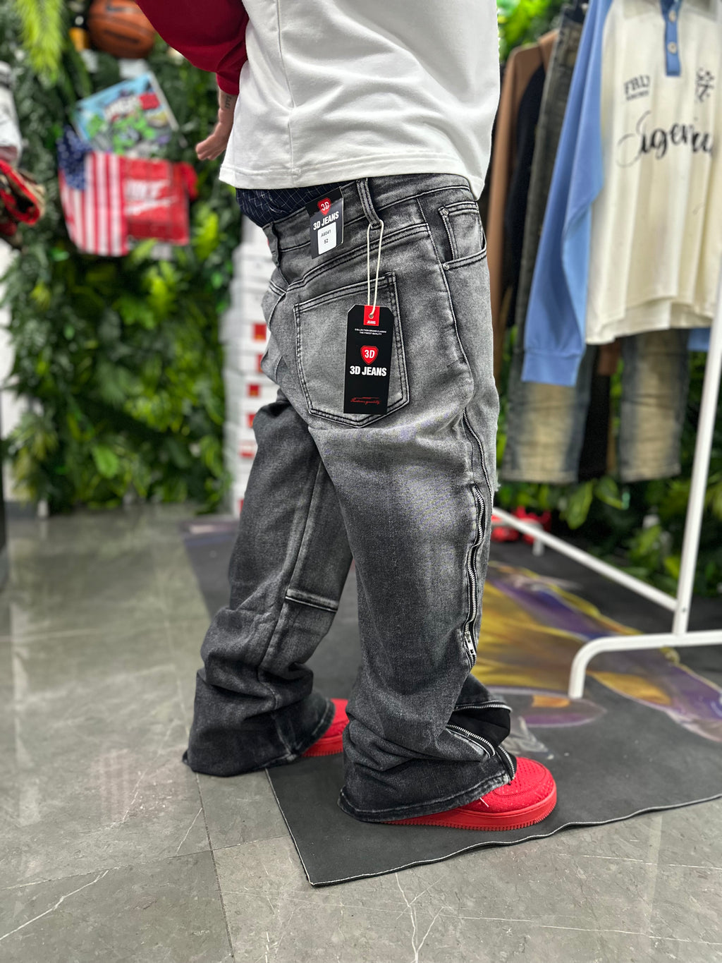 Denim Grey Total Zip Dimension6041