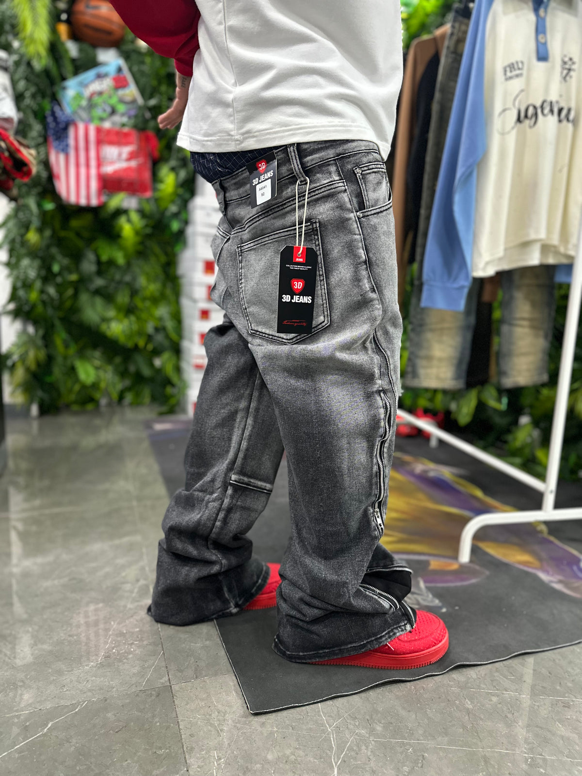 Denim Grey Total Zip Dimension6041
