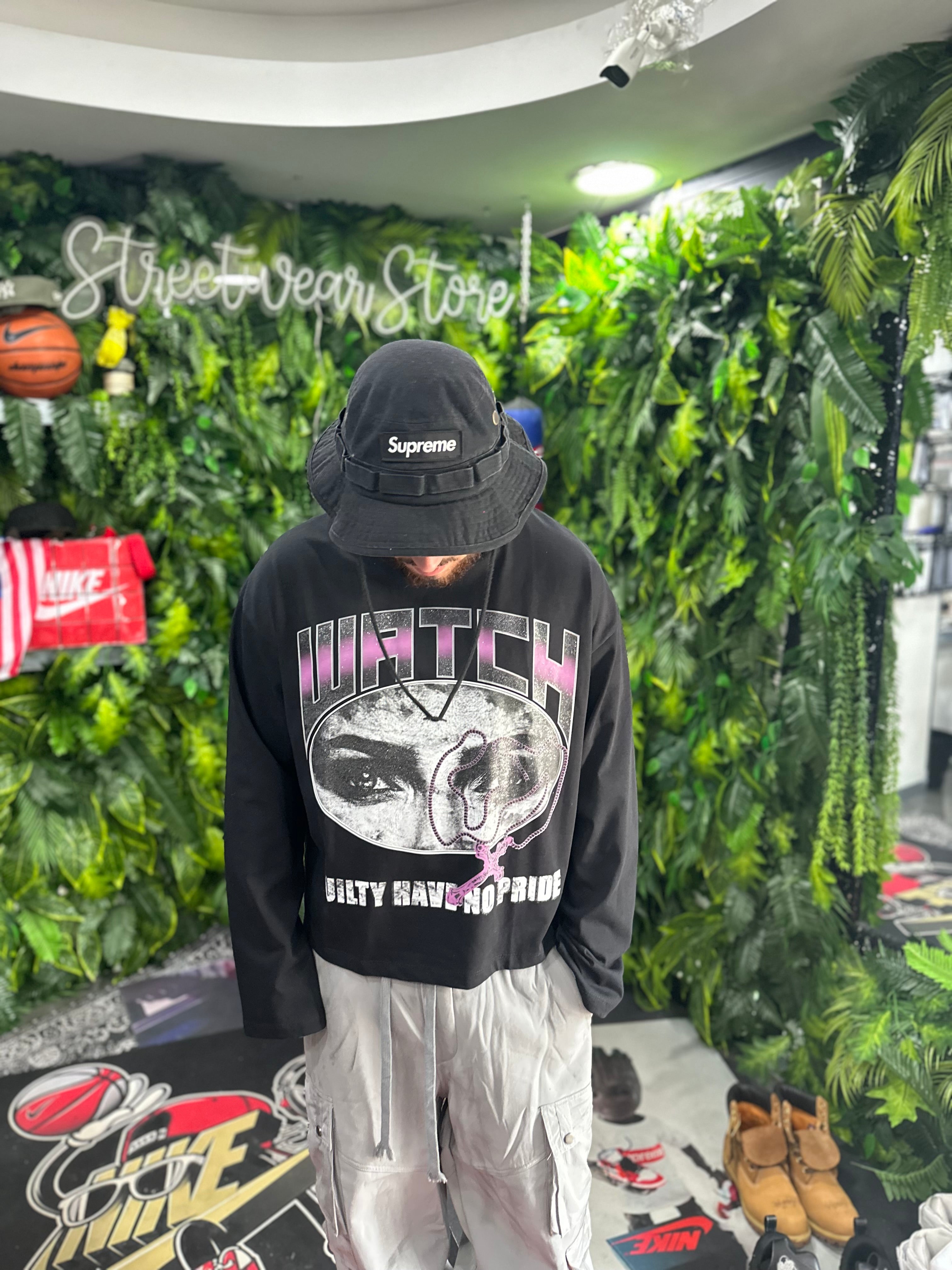 Shirt Longsleeve Watch Black BUNKER