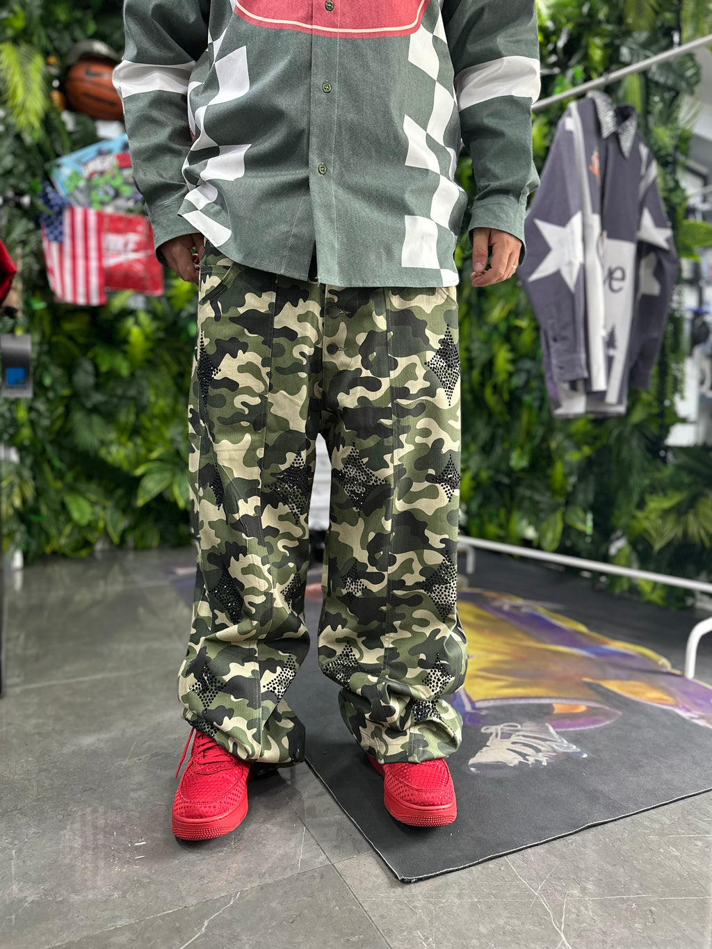 Denim Military Diamond DoNotAgree