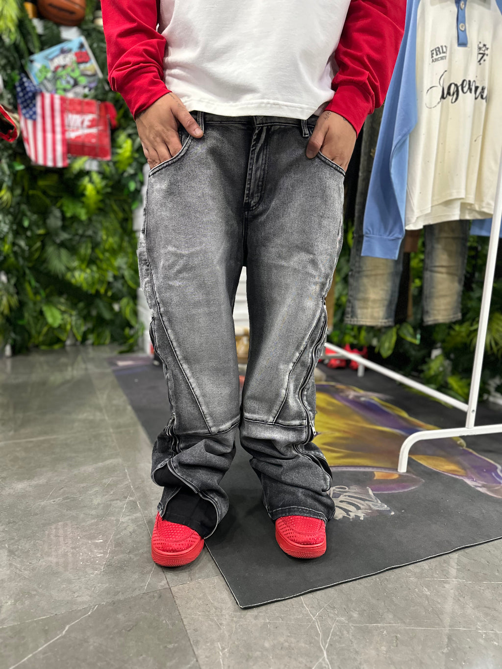 Denim Grey Total Zip Dimension6041