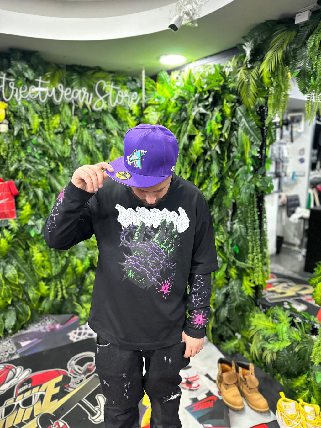 Shirt LongSleeve Mano Black CIANOTIC