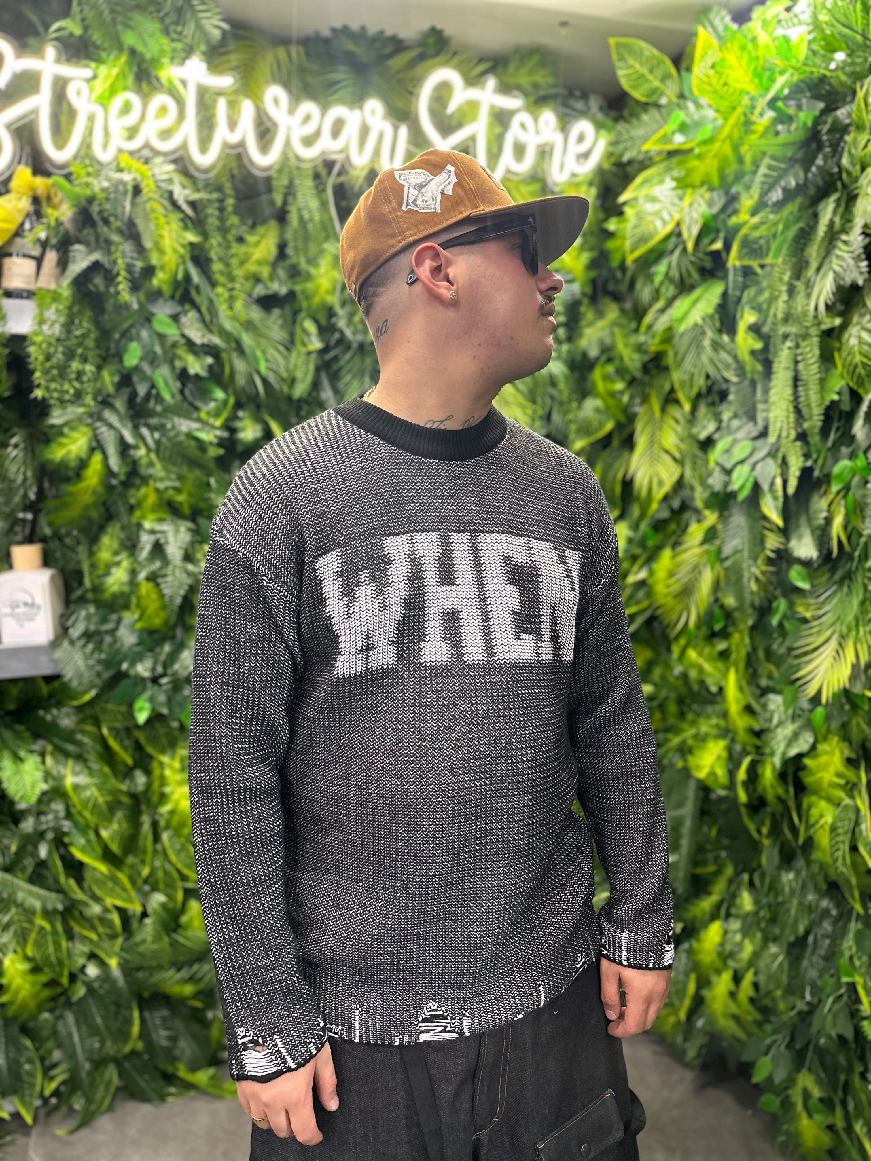 Maglioncino Destroy Black DSCY