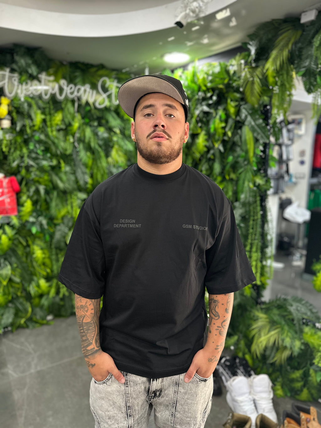 Shirt Departiment Black GODSAVEME