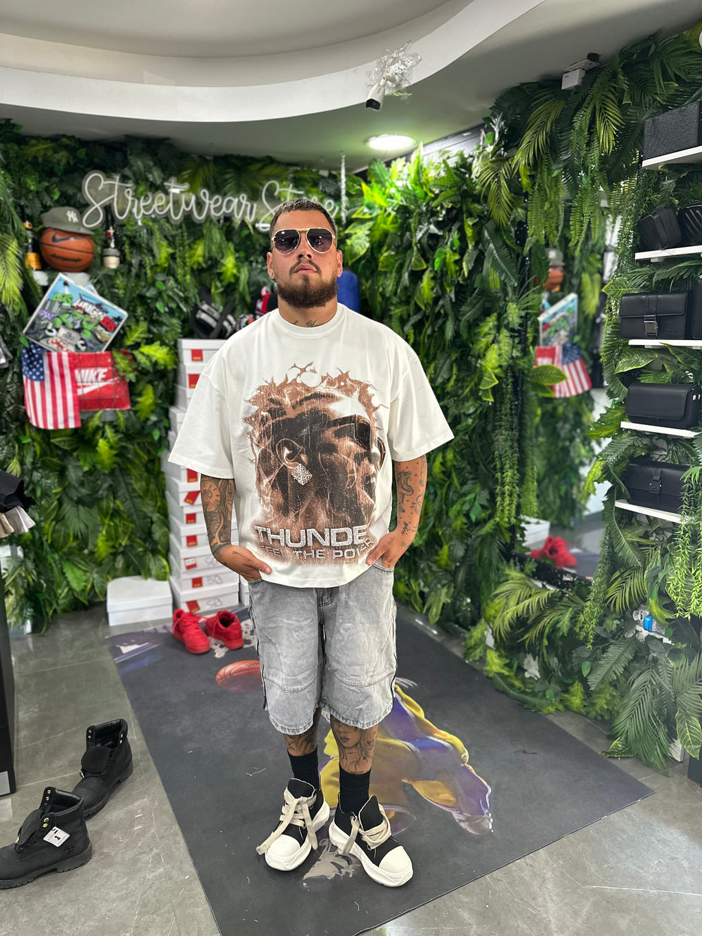 Shirt White Thunder BUNKER