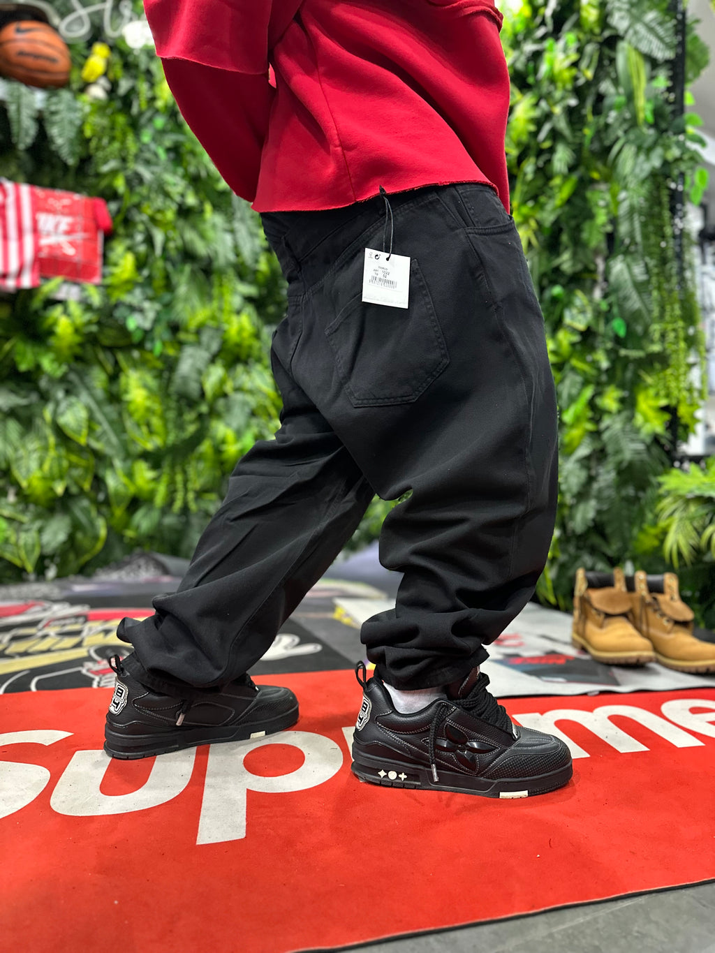 Denim Baggy Black Basic Marcus