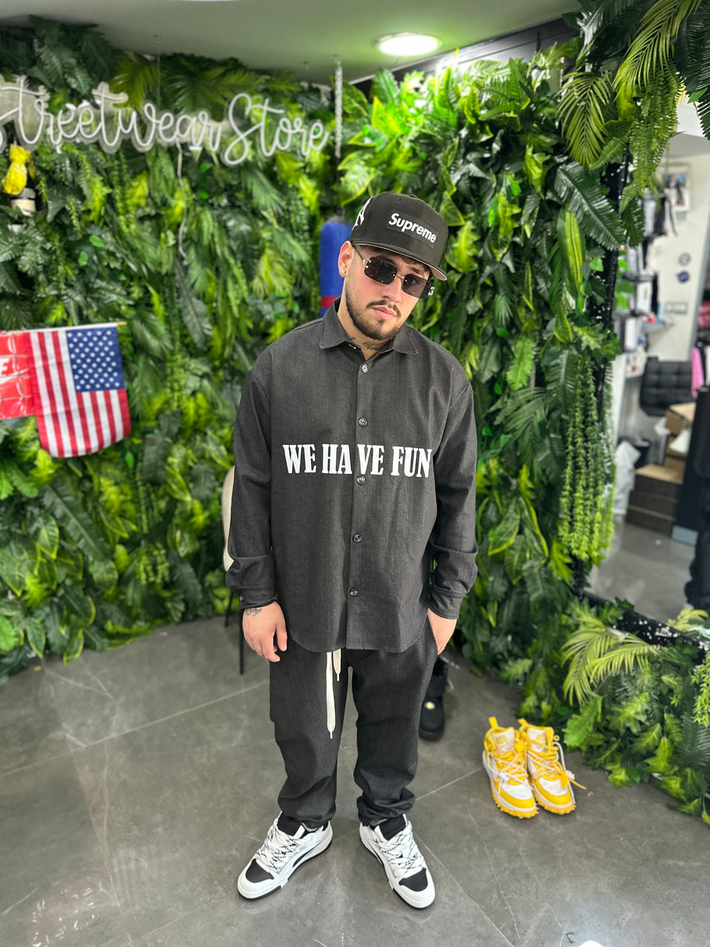 CoordSet Denim WeHaveFun BUNKER