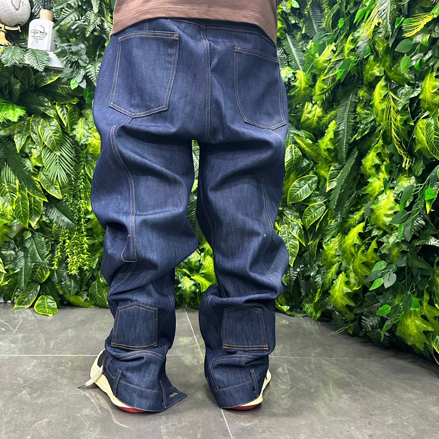 Denim Future Blue Zip+Taschino LIVERCROSSES