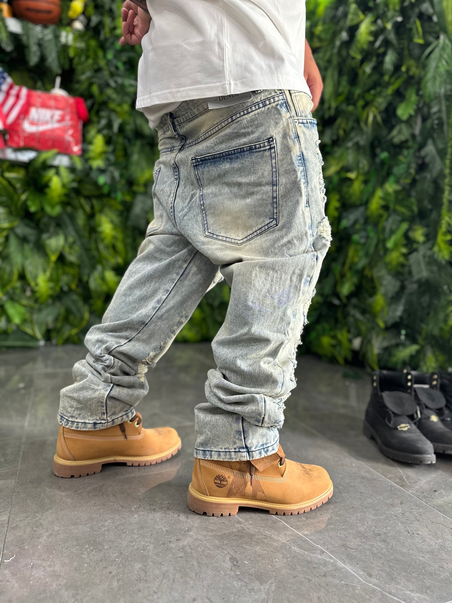 Denim Baggy Rotturs