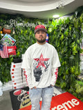 Shirt LongSleeve Star White