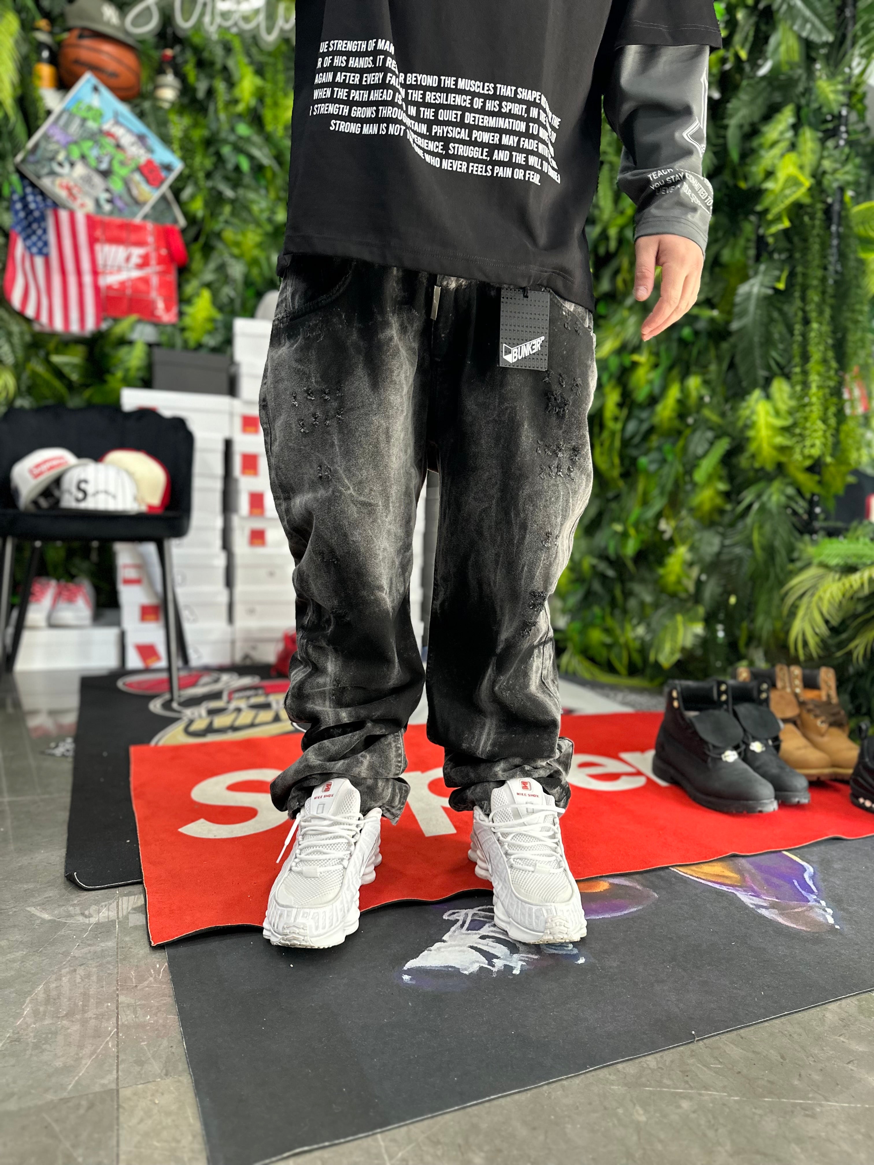 Denim Flare Matiz BUNKER