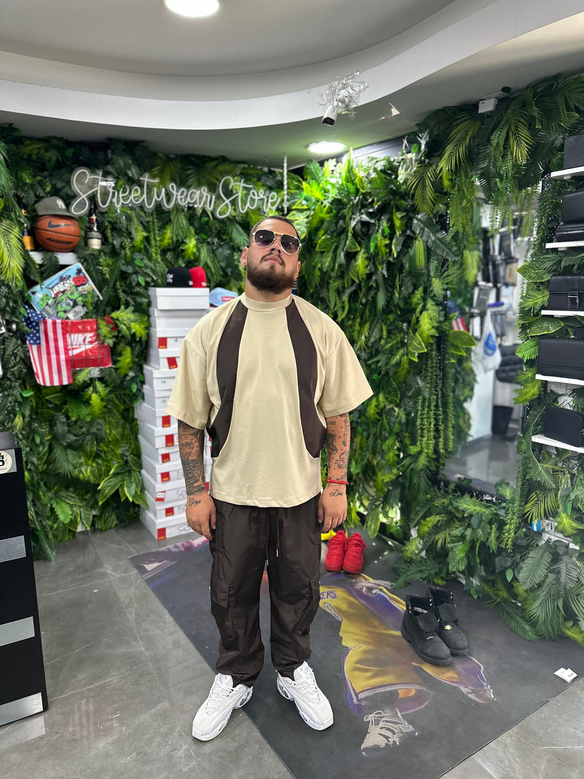 Completo Beige Respect HUSTLE