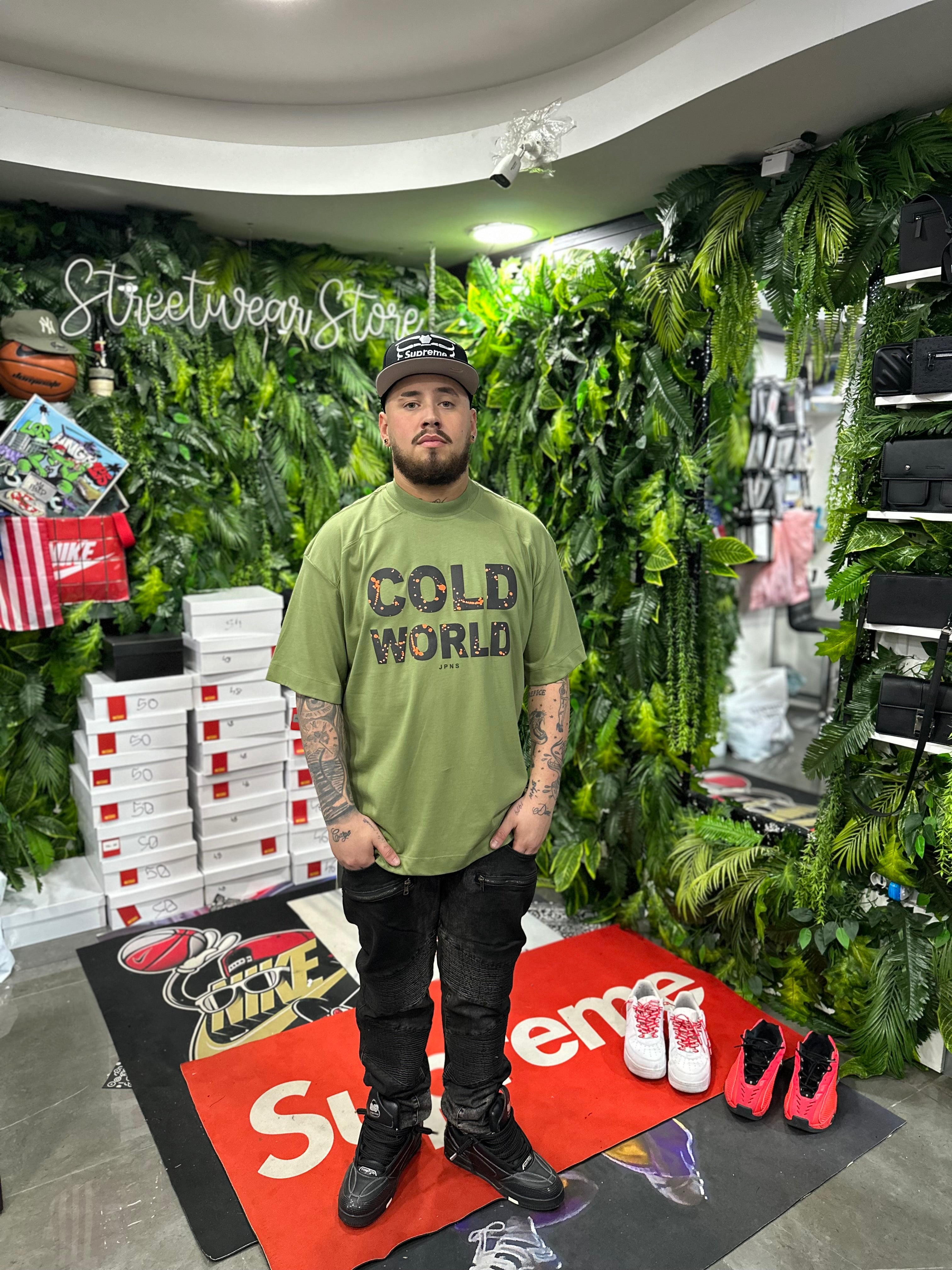 Shirt World Green JAPANESE